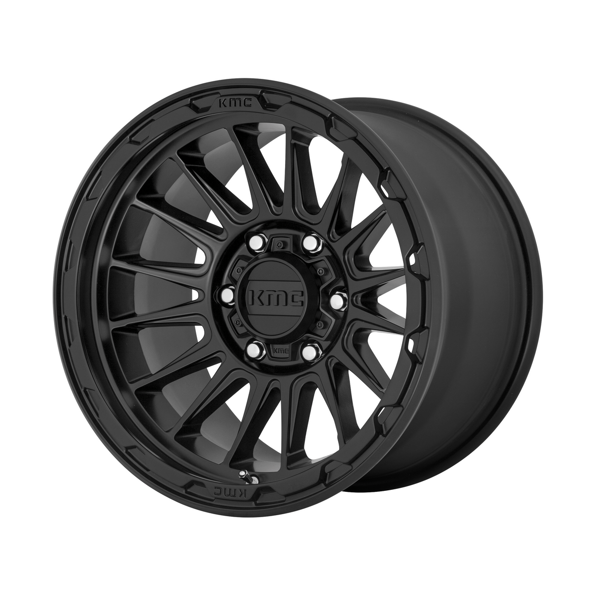 KMC KM542 IMPACT 18x9 Satin Black 6x135 18mm