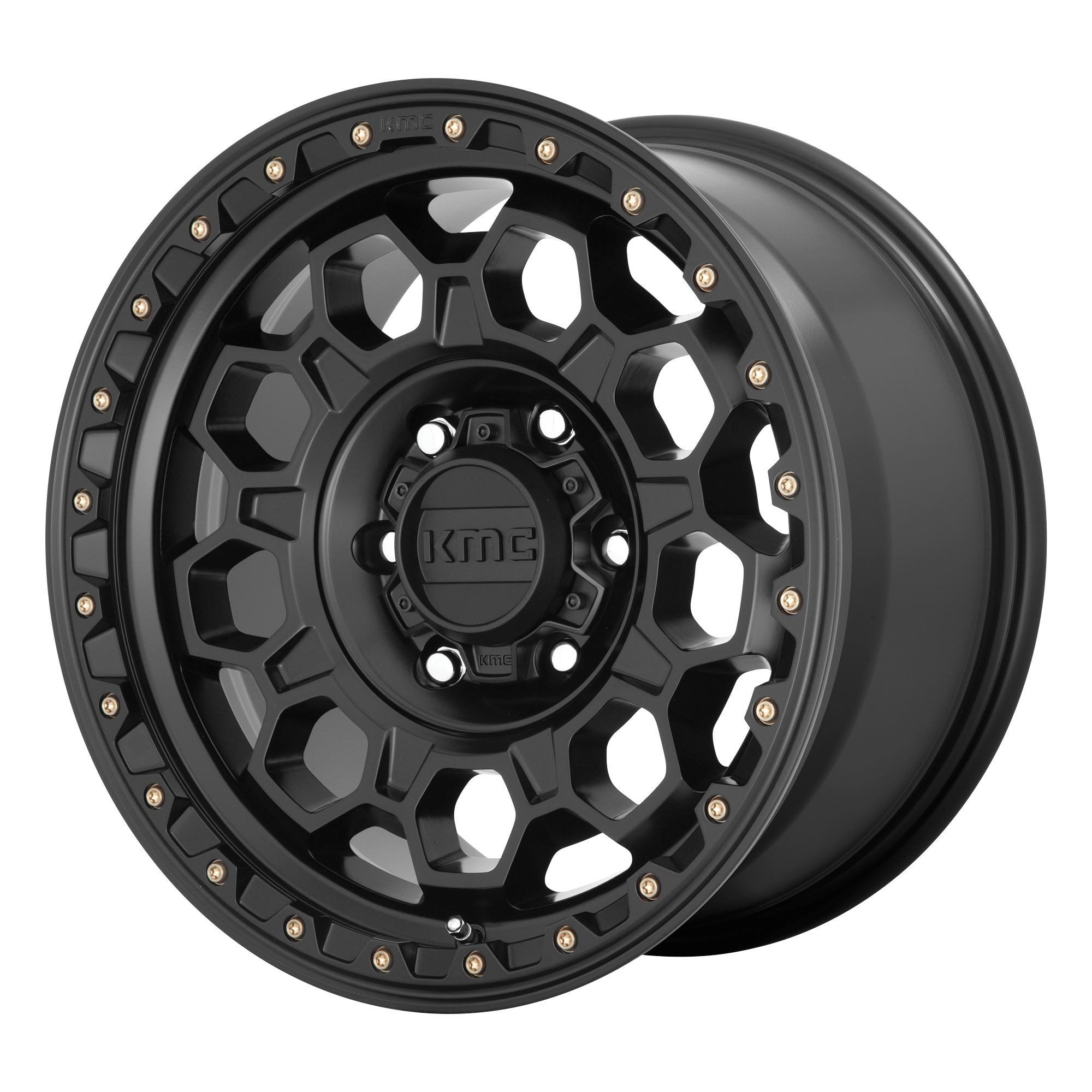 KMC KM545 TREK 17x9 Satin Black 6x135 0mm