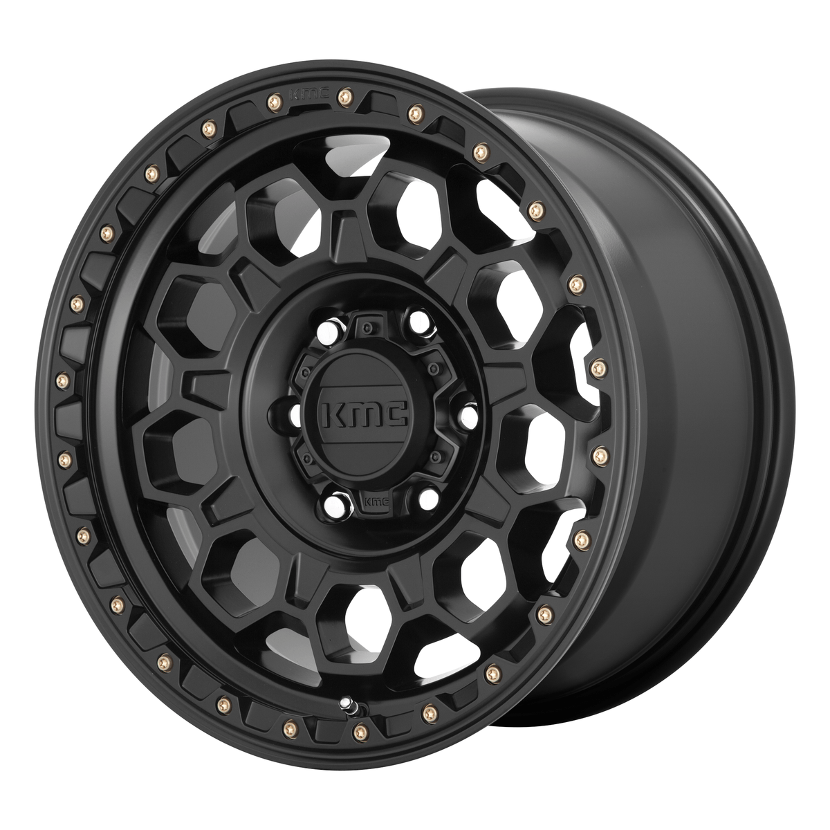 KMC KM545 TREK 17x8 Satin Black 5x114.3 35mm