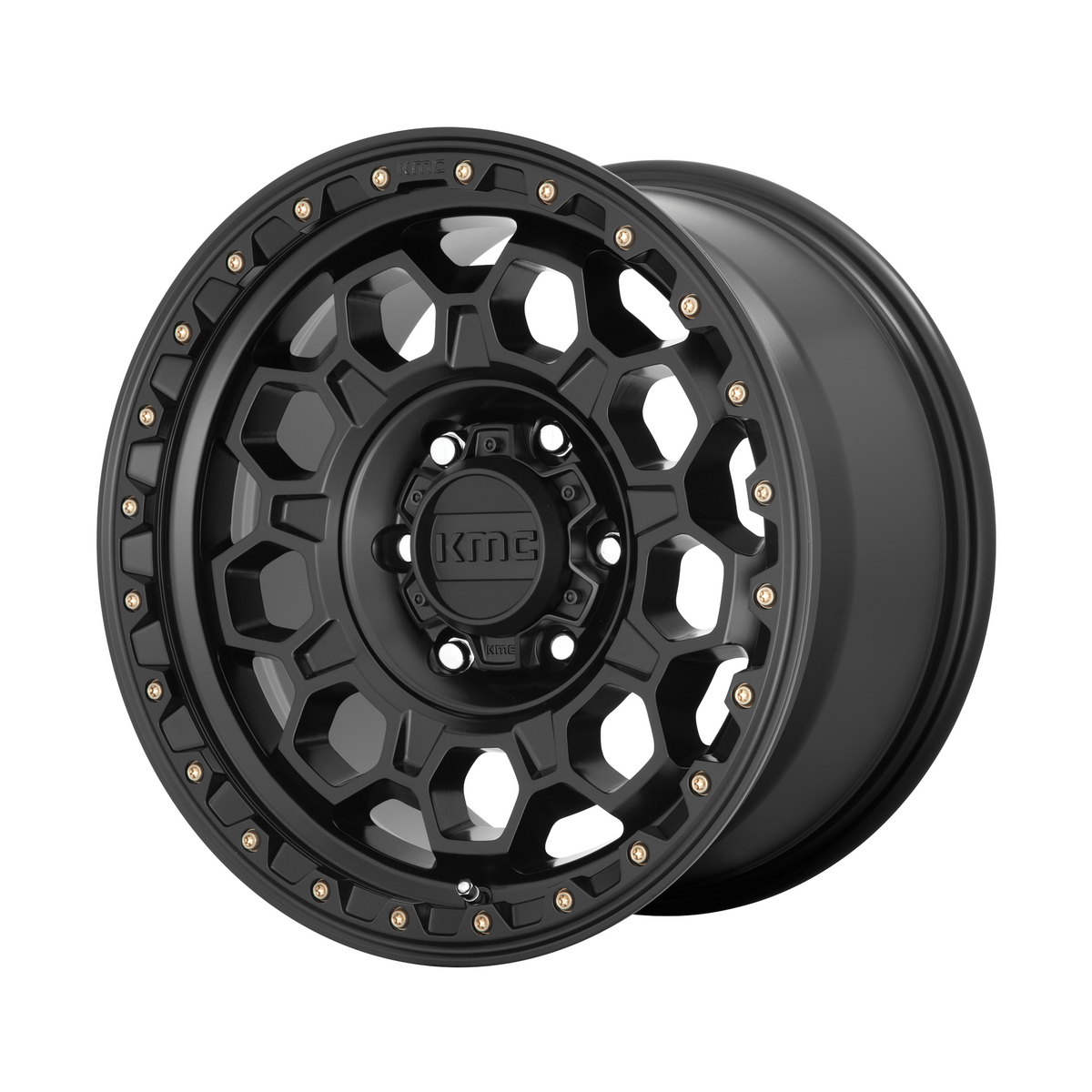 KMC KM545 TREK 17x8 Satin Black 5x114.3 35mm