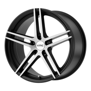 KMC KM703 MONOPHONIC 20x10 Satin Black Brushed 5x114.3 45mm