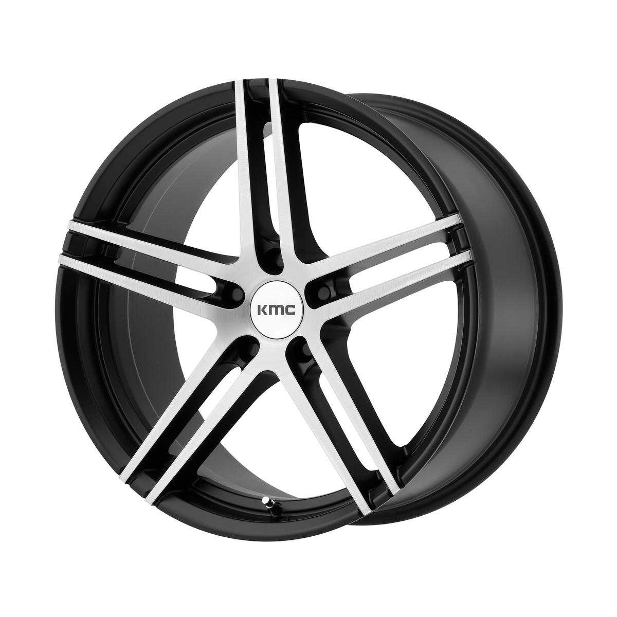 KMC KM703 MONOPHONIC 20x10 Satin Black Brushed 5x114.3 45mm
