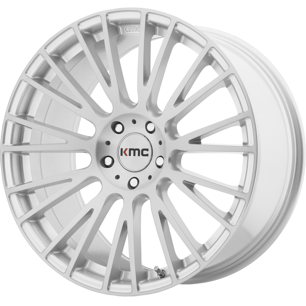 KMC KM706 IMPACT 20x10 Brushed Silver 5x114.3 40mm