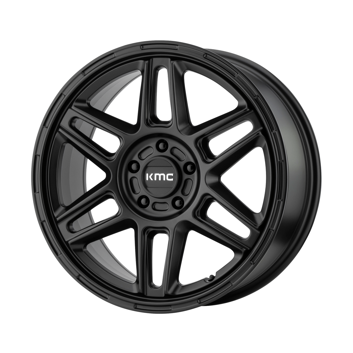 KMC KM716 NOMAD 17x8 Satin Black 5x114.3 38mm