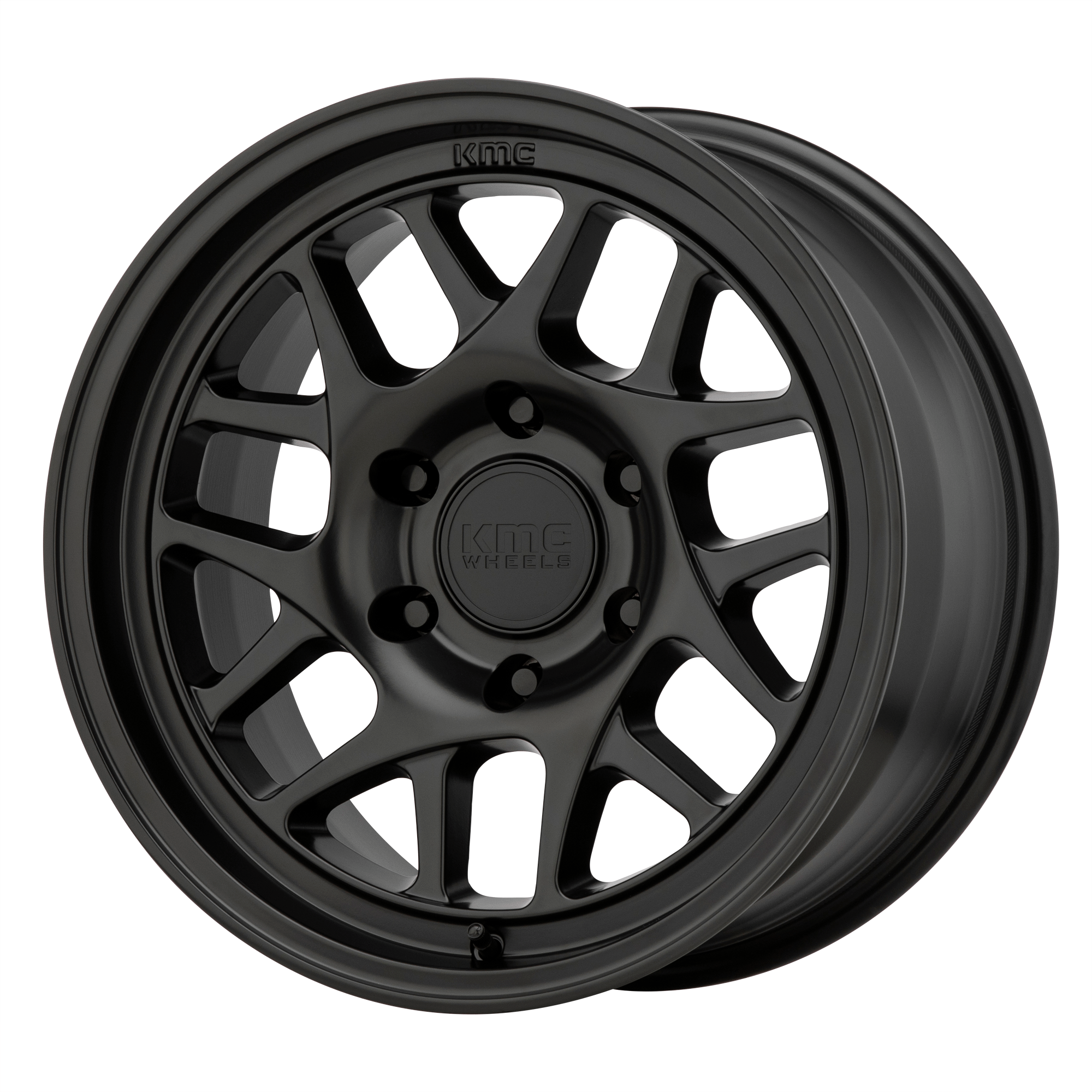 KMC KM717 BULLY OL 17x8.5 Satin Black 6x135 0mm