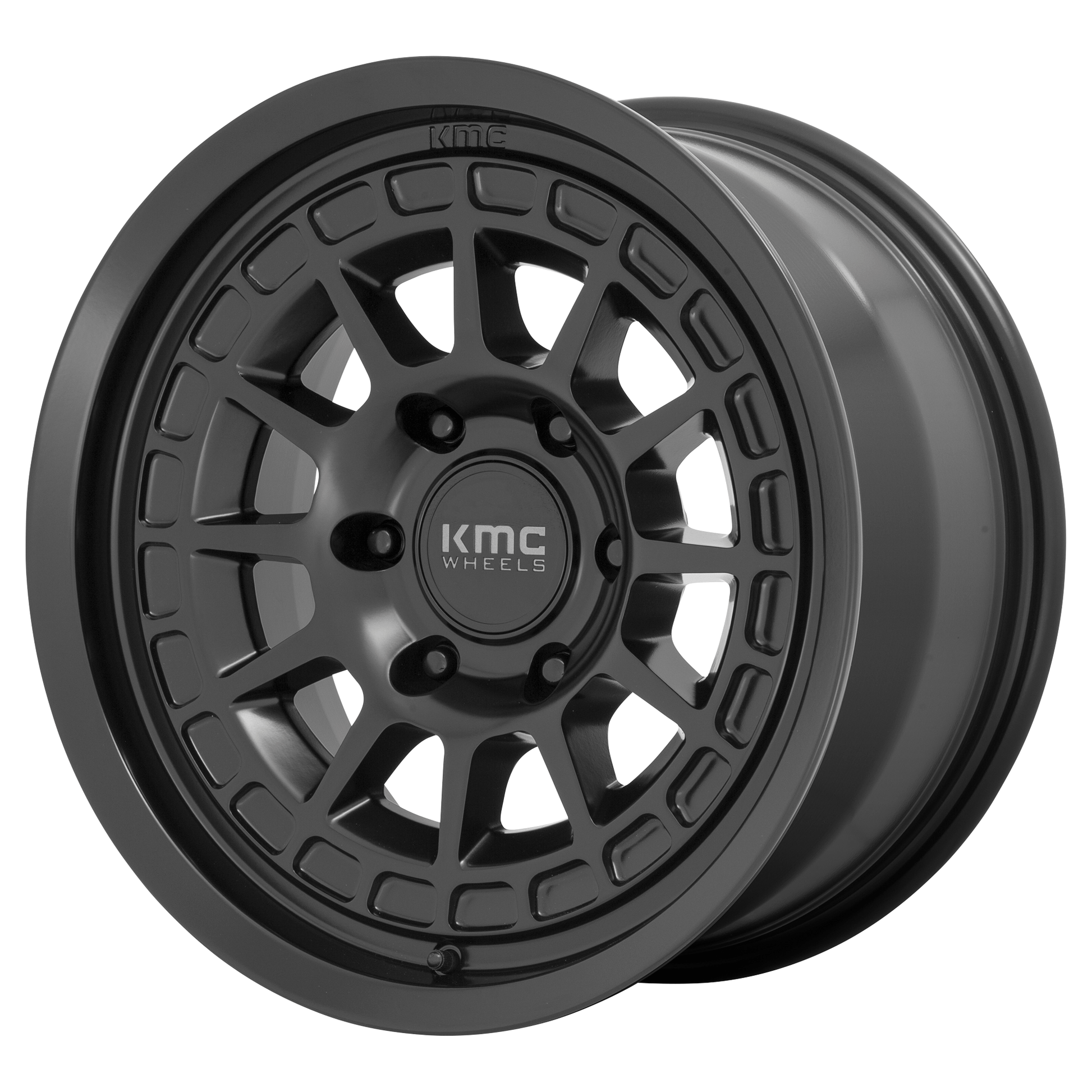 KMC KM719 CANYON 17x8.5 Satin Black 6x135 0mm