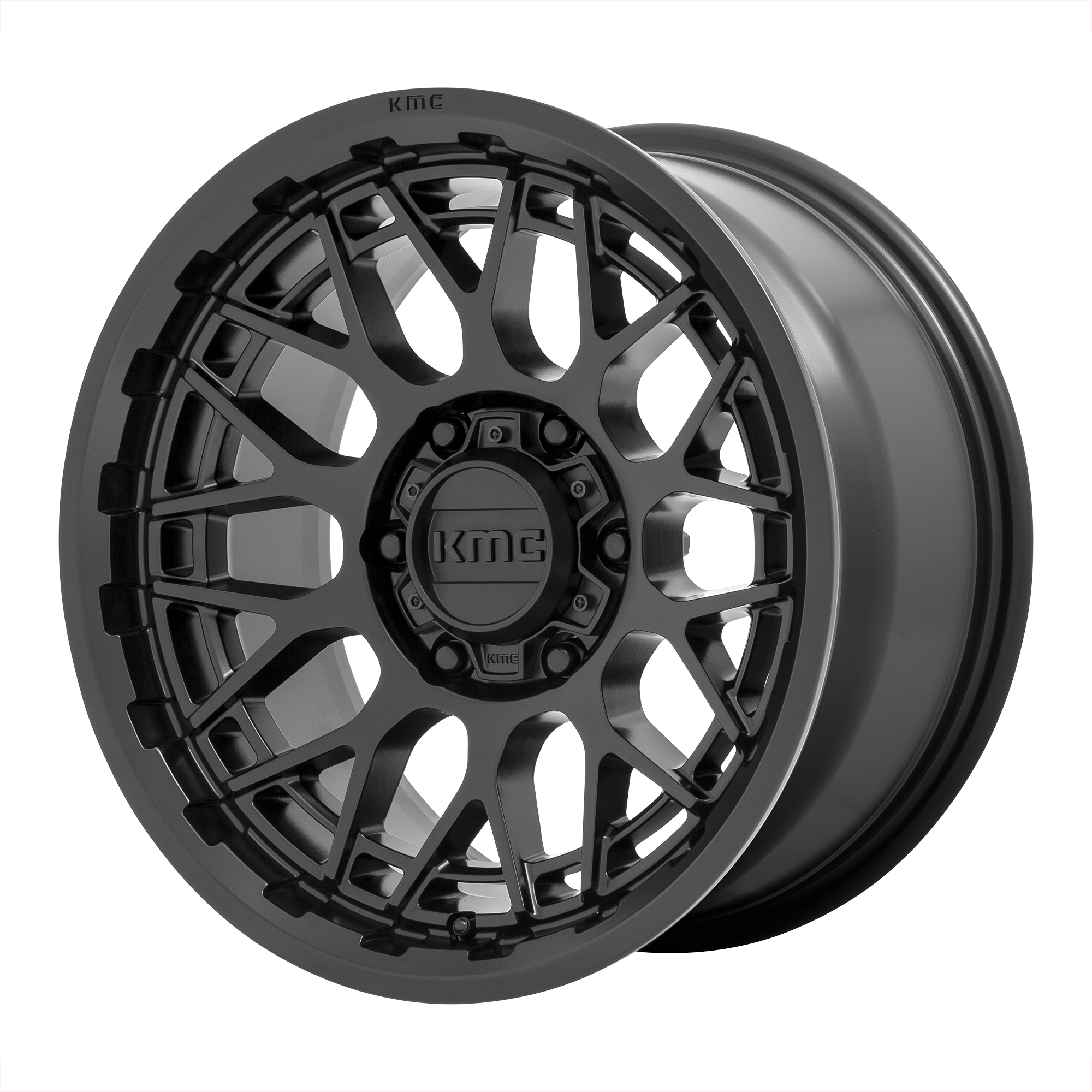 KMC KM722 TECHNIC 20x9 Satin Black 6x135 18mm