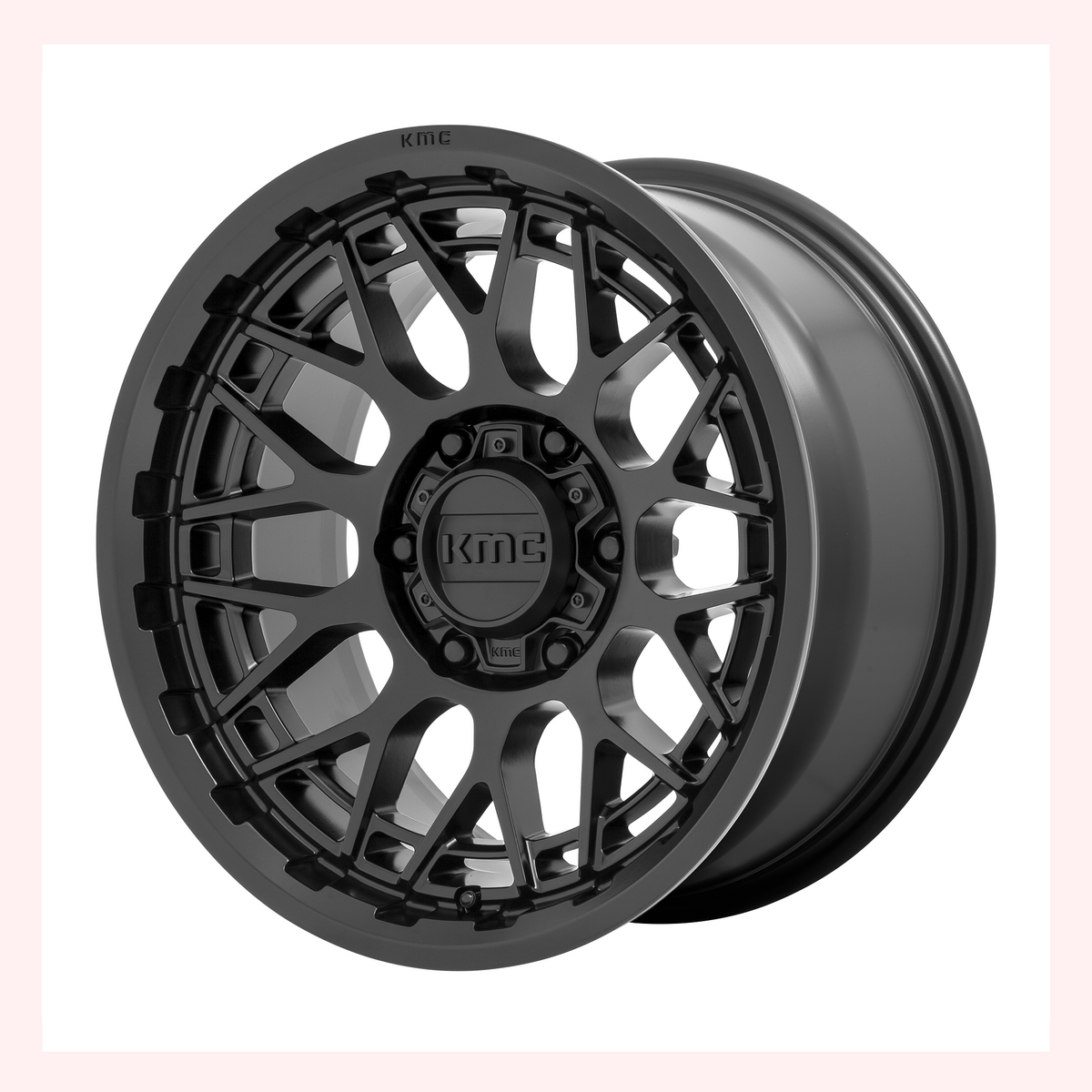 KMC KM722 TECHNIC 18x9 Satin Black 6x135 0mm