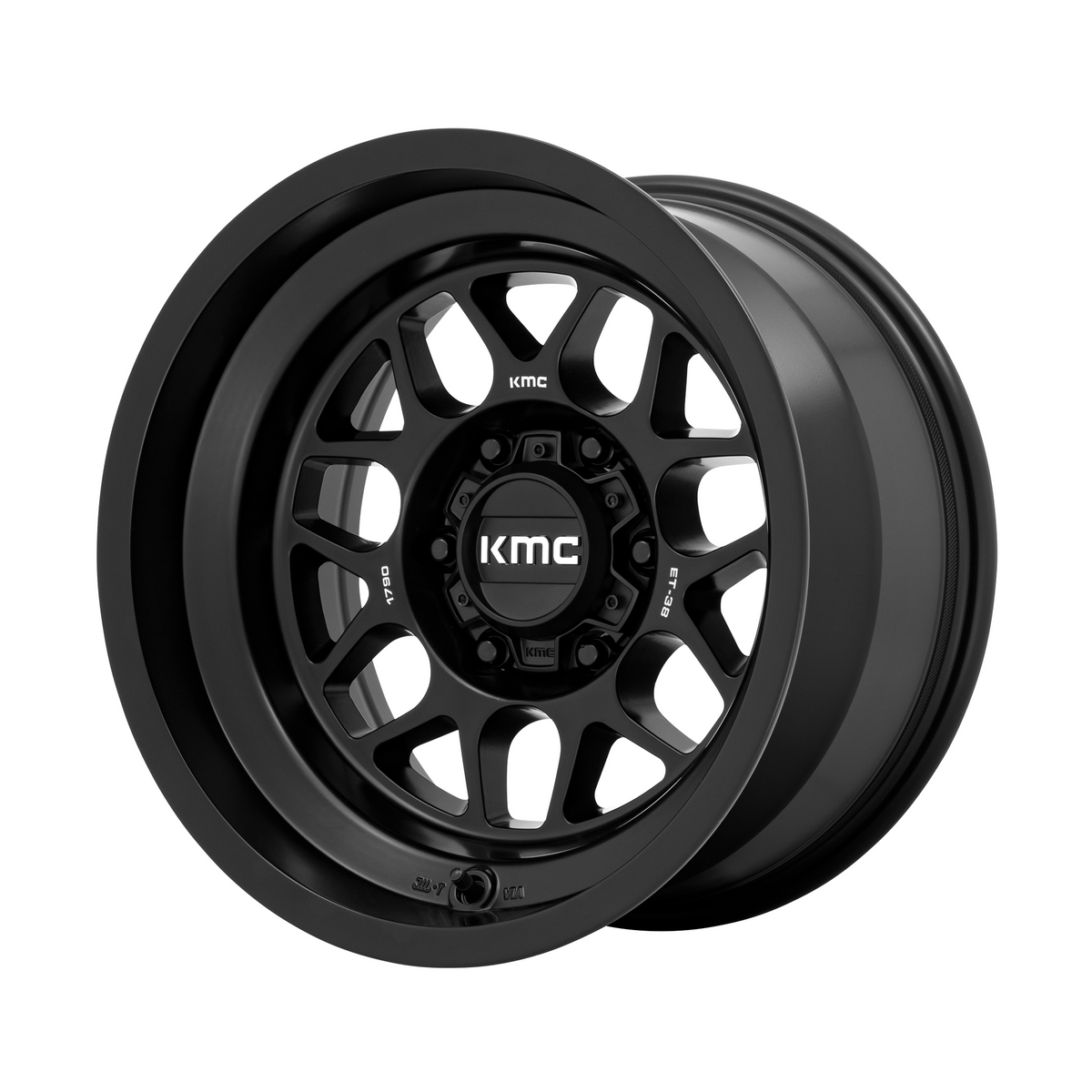 KMC KM725 TERRA 18x8.5 Satin Black 6x135 0mm