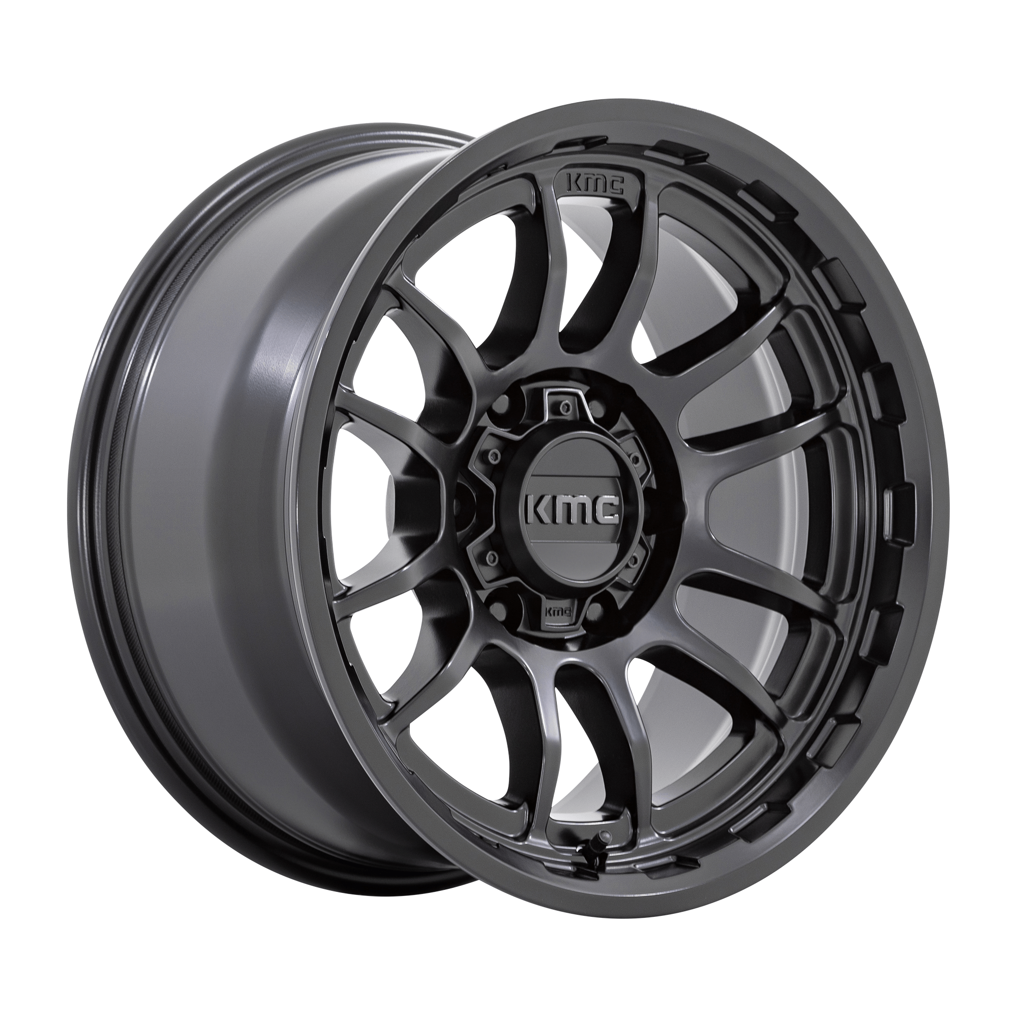 KMC KM727 WRATH 17x8.5 Satin Black 6x135 0mm