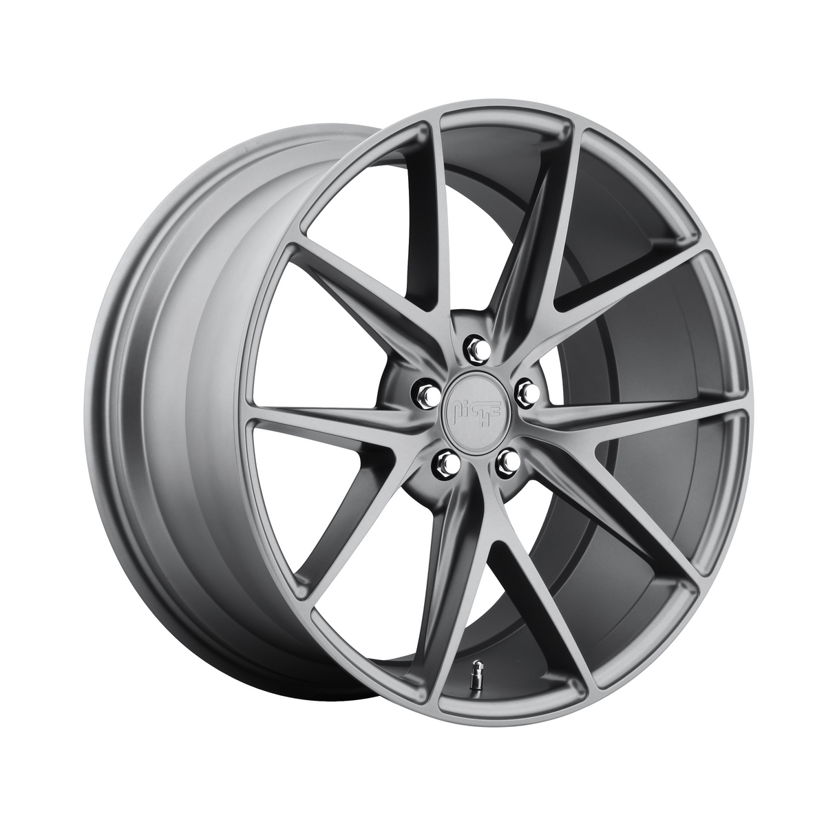 Niche 1PC M116 MISANO 19x9.5 Matte Gun Metal 5x114.3 35mm