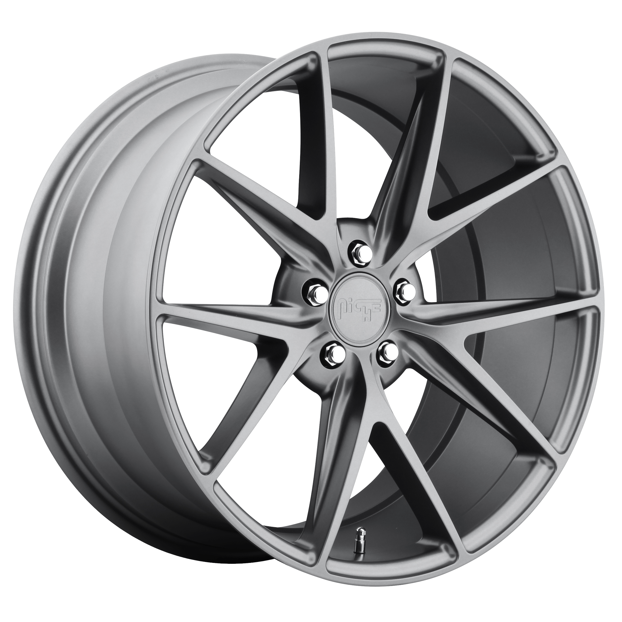 Niche 1PC M116 MISANO 20x9 Matte Gun Metal 5x114.3 35mm