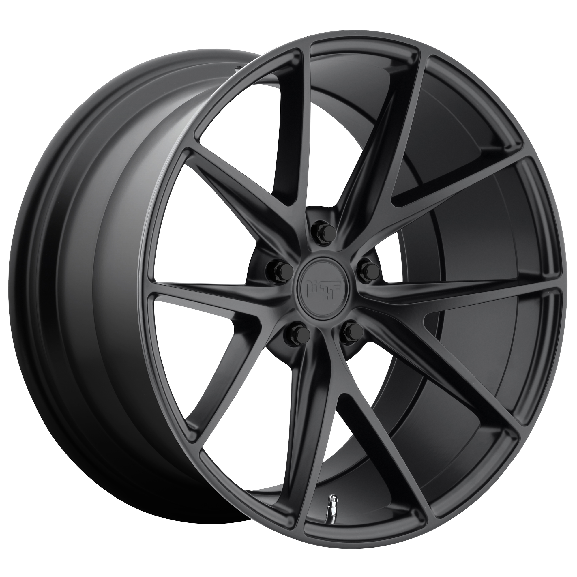 Niche 1PC M117 MISANO 20x9 Matte Black 5x114.3 25mm