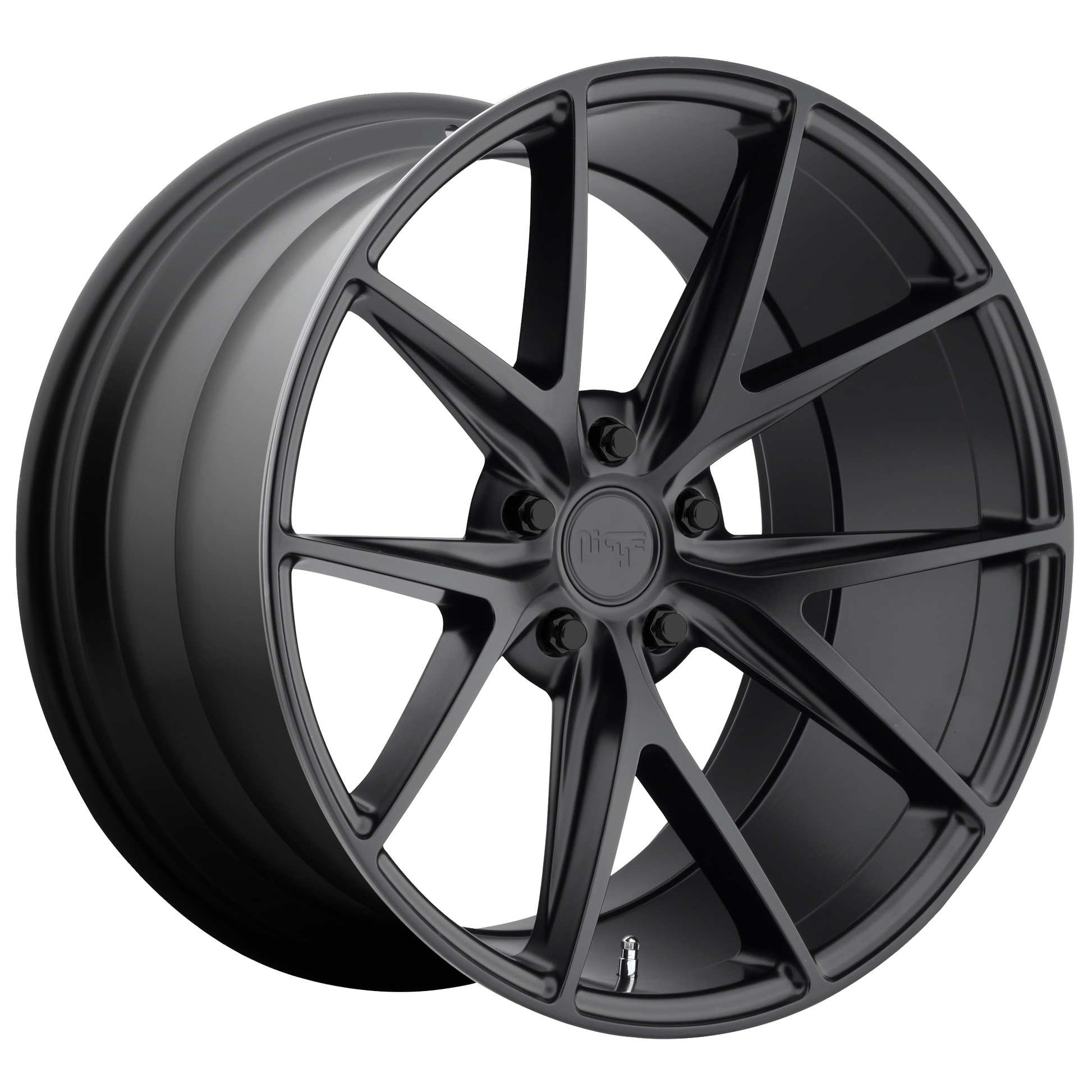 Niche 1PC M117 MISANO 19x8.5 Matte Black 5x114.3 45mm