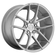 Niche 1PC M131 TARGA 18x9.5 Gloss Silver Machined 5x114.3 40mm