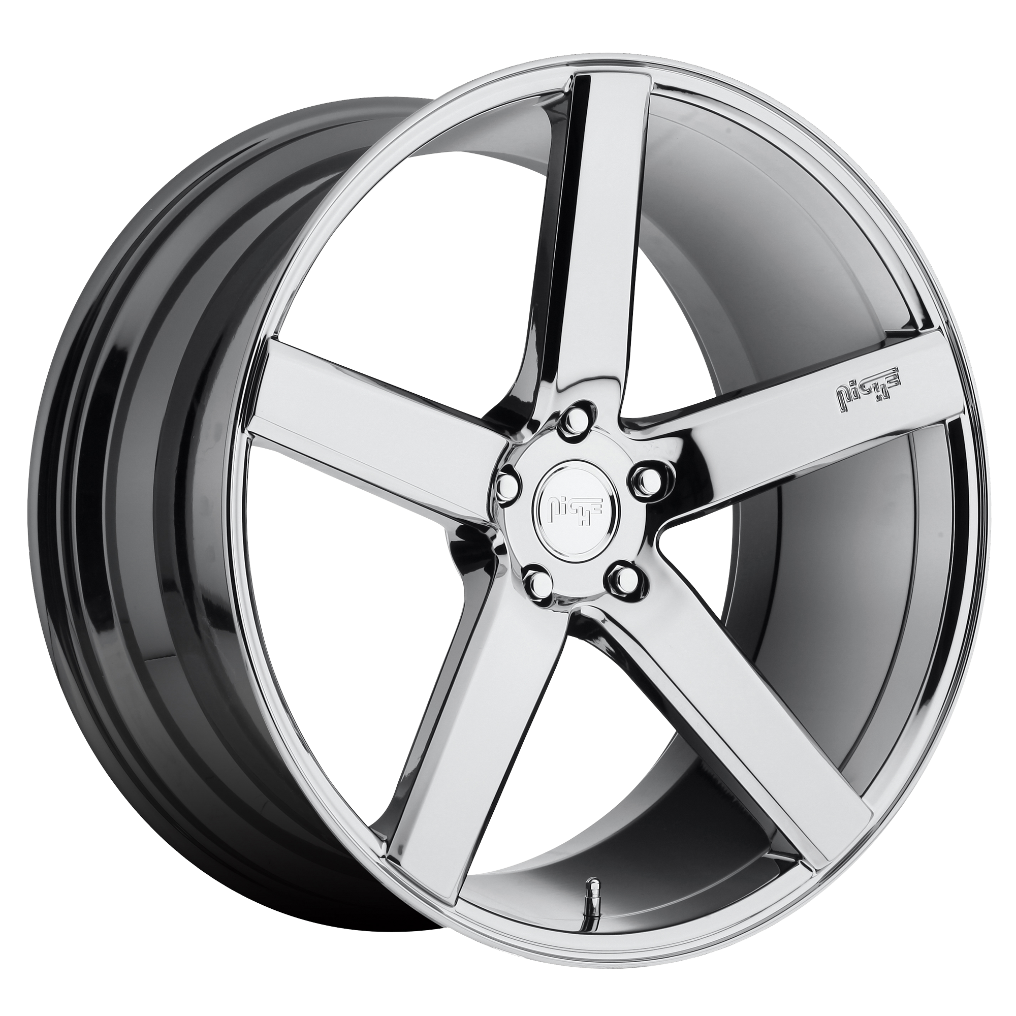 Niche 1PC M132 MILAN 19x8.5 Chrome Plated 5x114.3 35mm