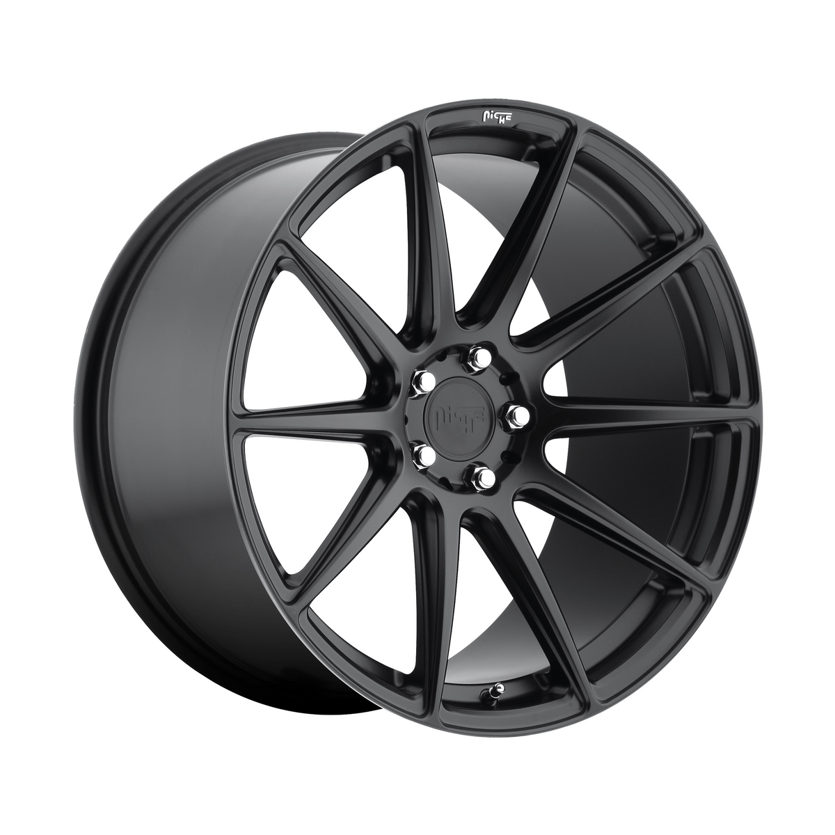 Niche 1PC M147 ESSEN 19x10 Matte Black 5x114.3 40mm