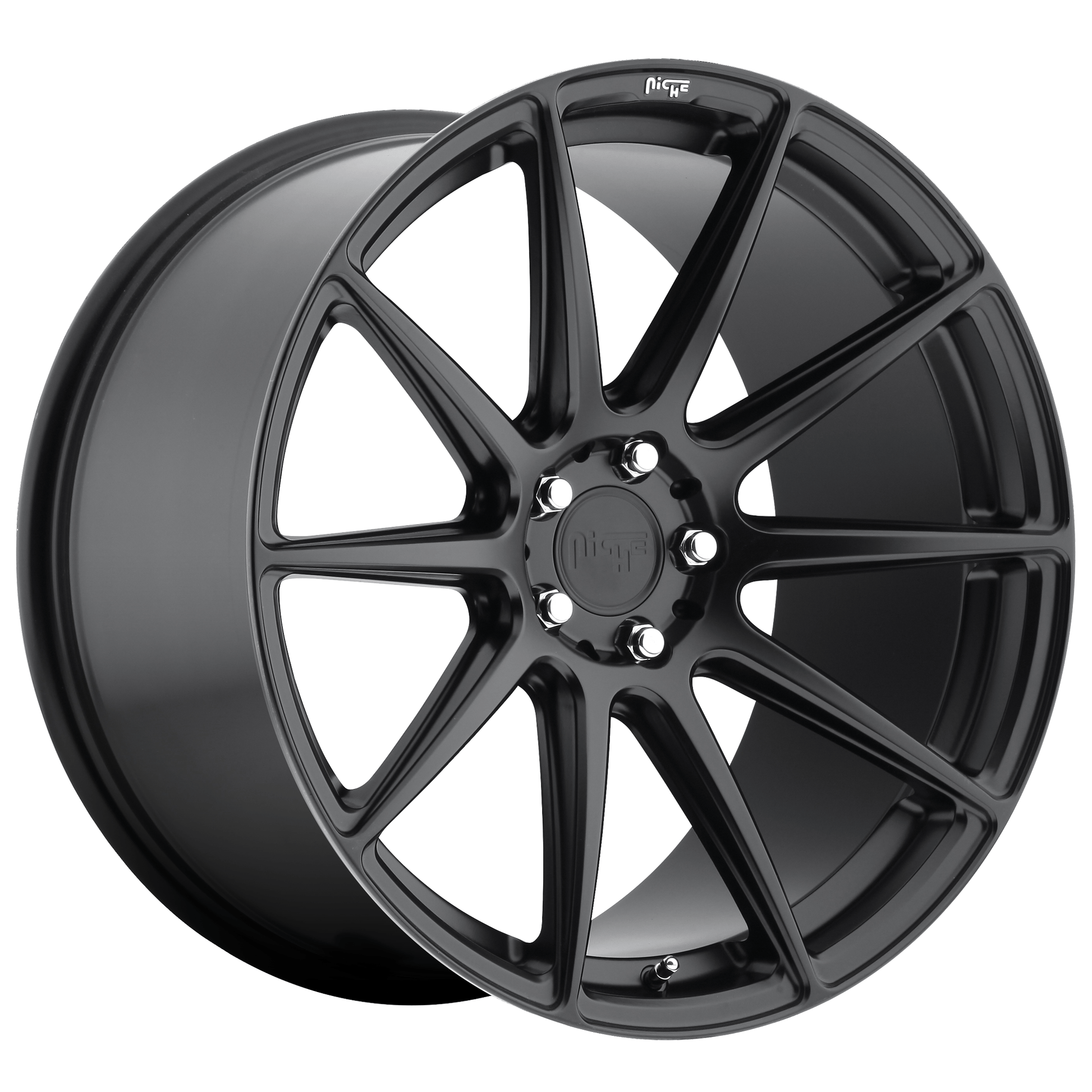 Niche 1PC M147 ESSEN 20x10 Matte Black 5x114.3 40mm