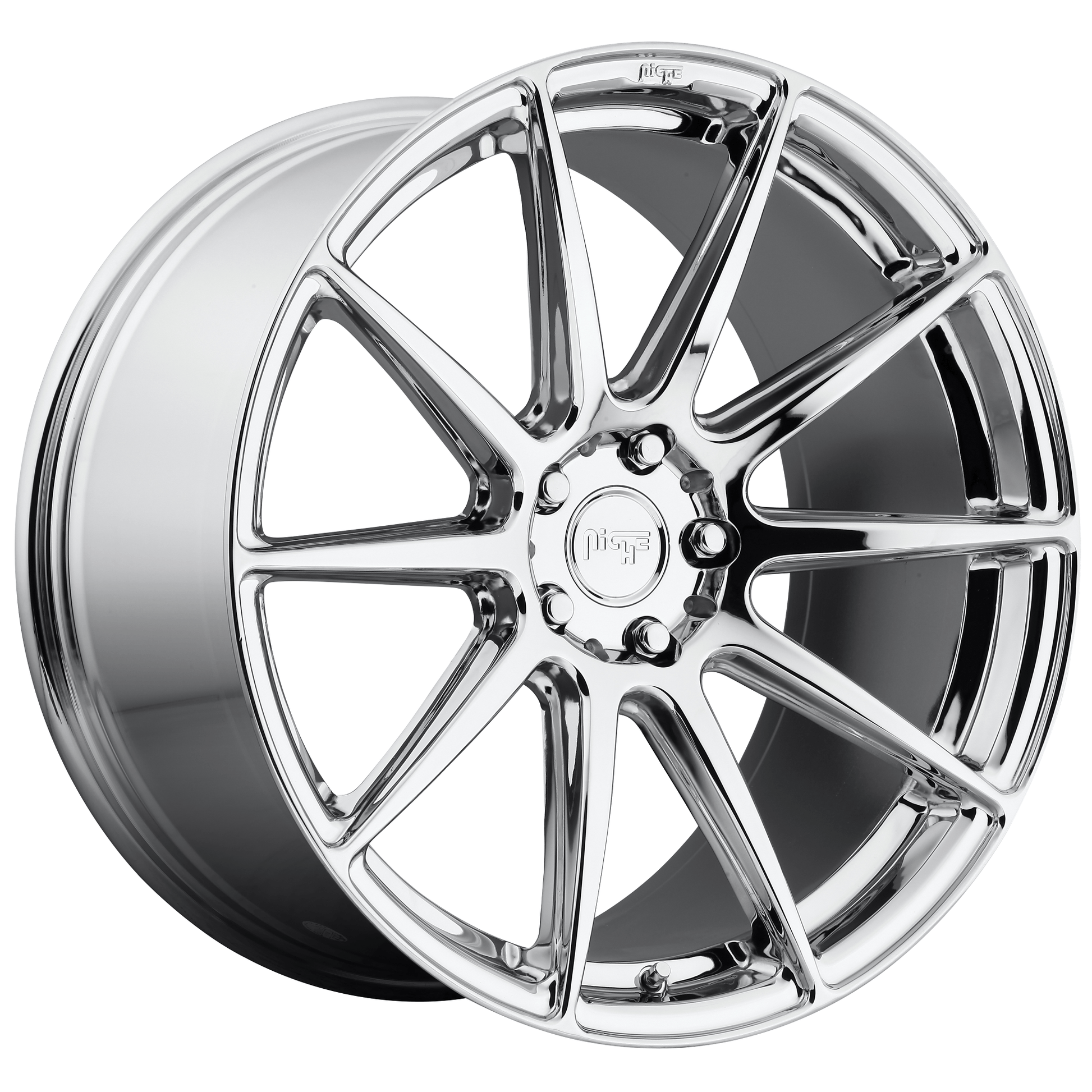 Niche 1PC M148 ESSEN 20x9 Chrome 5x114.3 35mm