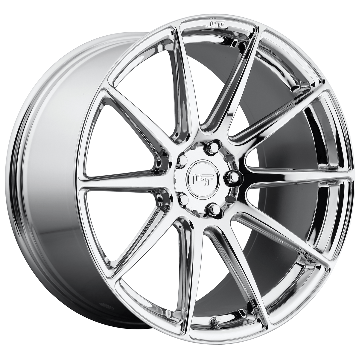 Niche 1PC M148 ESSEN 20x9 Chrome 5x114.3 35mm