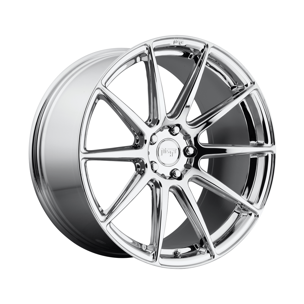 Niche 1PC M148 ESSEN 20x9 Chrome 5x114.3 35mm