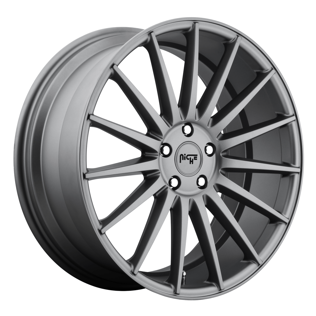 Niche 1PC M157 FORM 20x8.5 Matte Anthracite 5x114.3 42mm