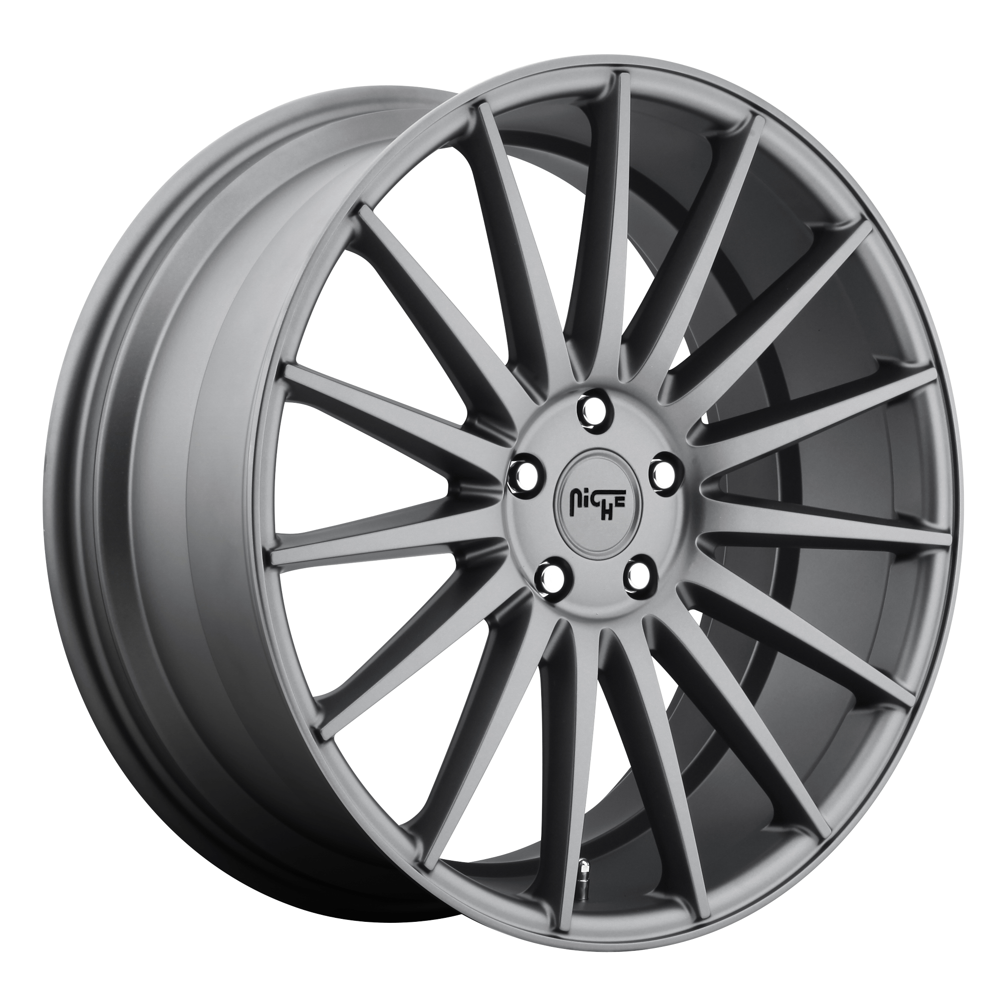 Niche 1PC M157 FORM 20x8.5 Matte Anthracite 5x114.3 42mm