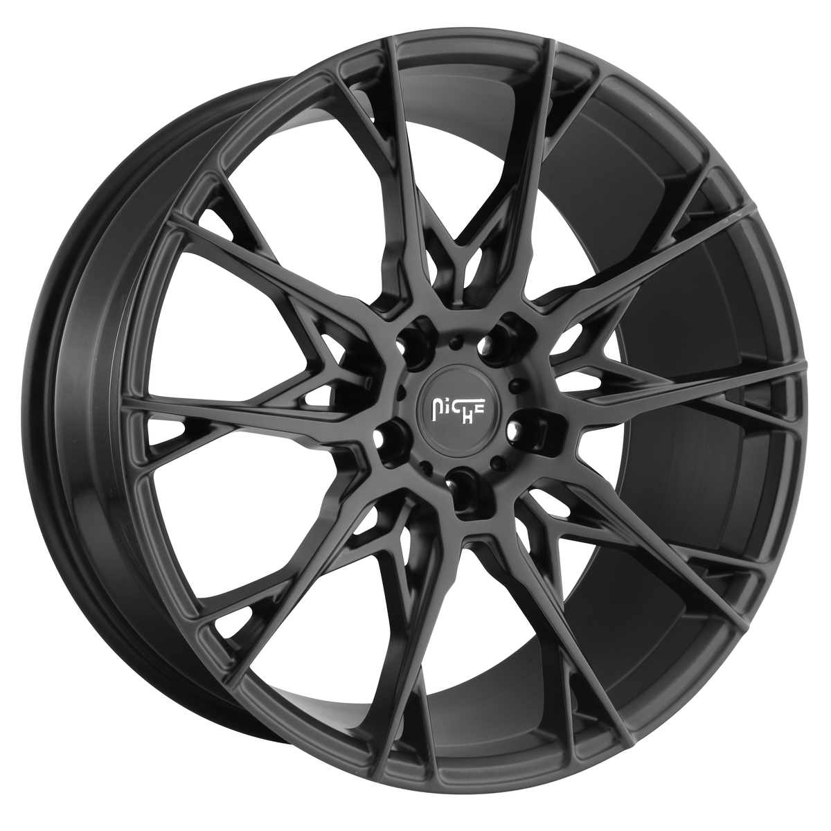 Niche 1PC M183 STACCATO 20x9 Matte Black 5x114.3 35mm