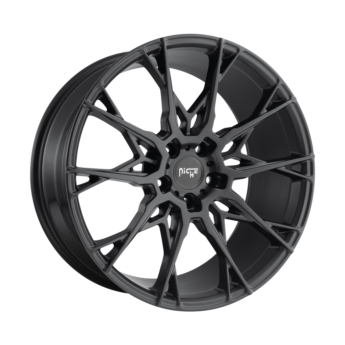 Niche 1PC M183 STACCATO 20x9 Matte Black 5x114.3 35mm