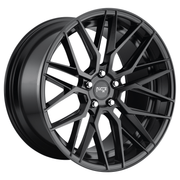 Niche 1PC M190 GAMMA 20x9 Matte Black 5x114.3 25mm