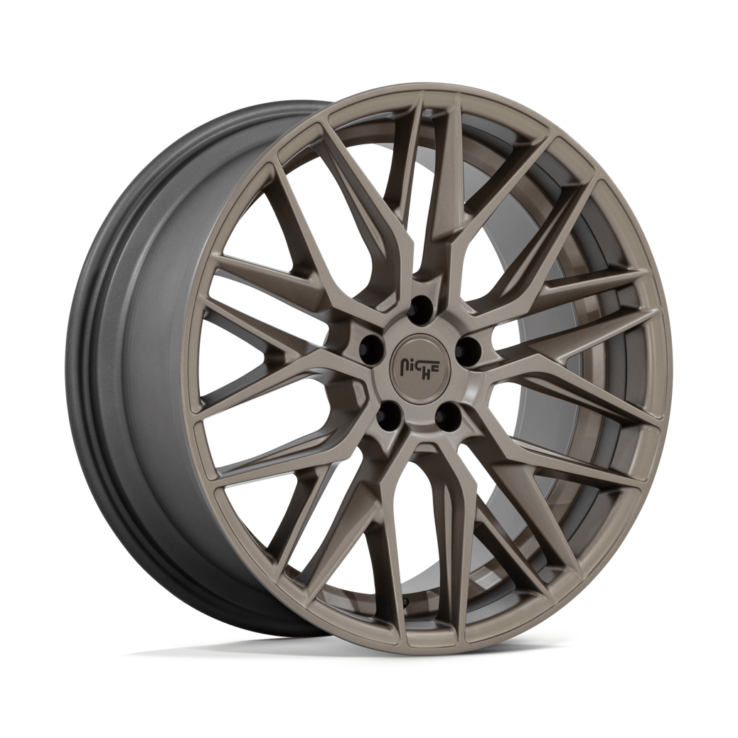 Niche 1PC M191 GAMMA 19x9.5 Matte Bronze 5x114.3 35mm