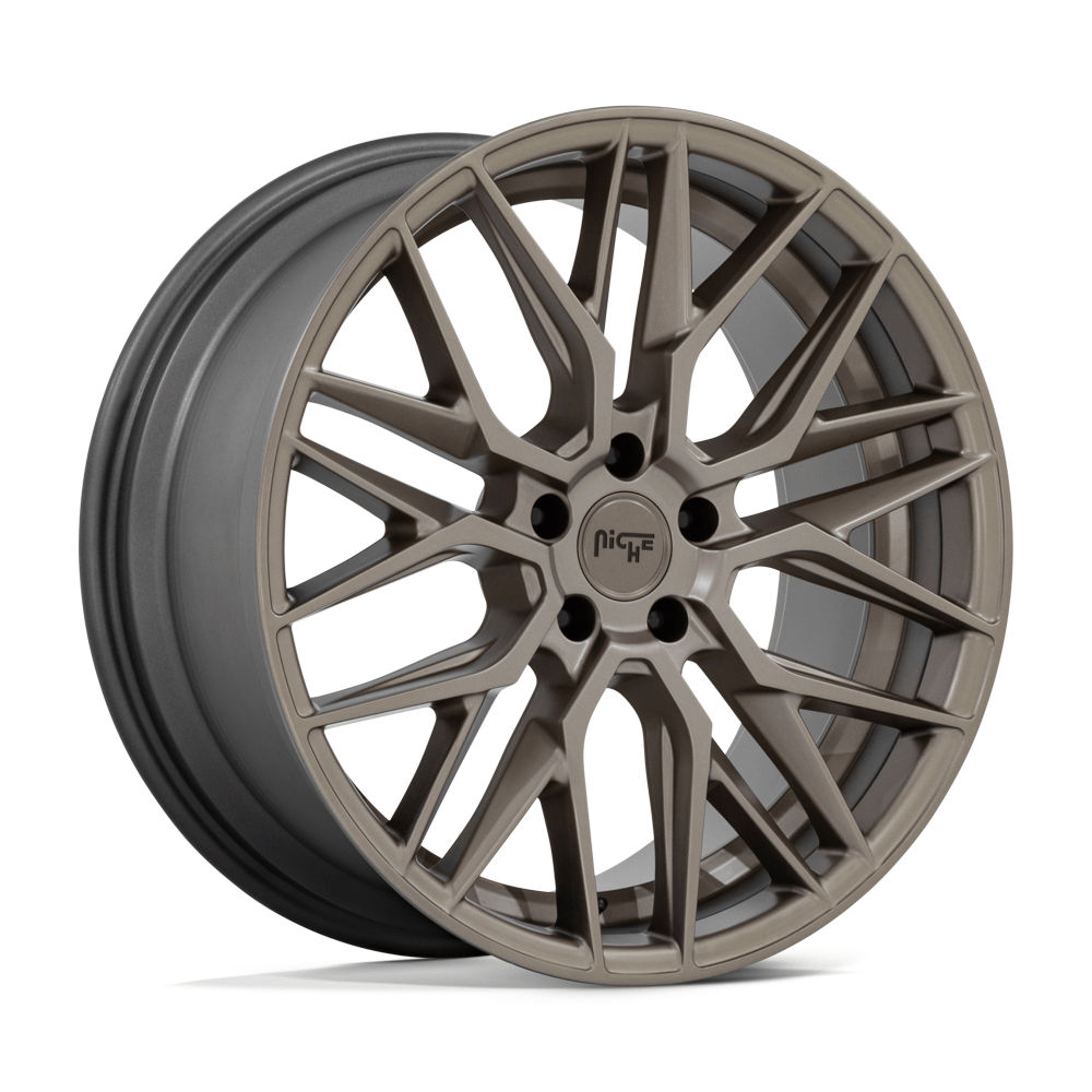 Niche 1PC M191 GAMMA 19x9.5 Matte Bronze 5x114.3 35mm