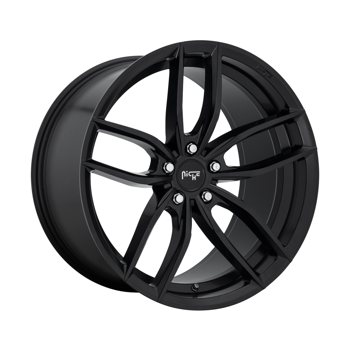 Niche 1PC M203 VOSSO 20x9 Matte Black 5x114.3 42mm