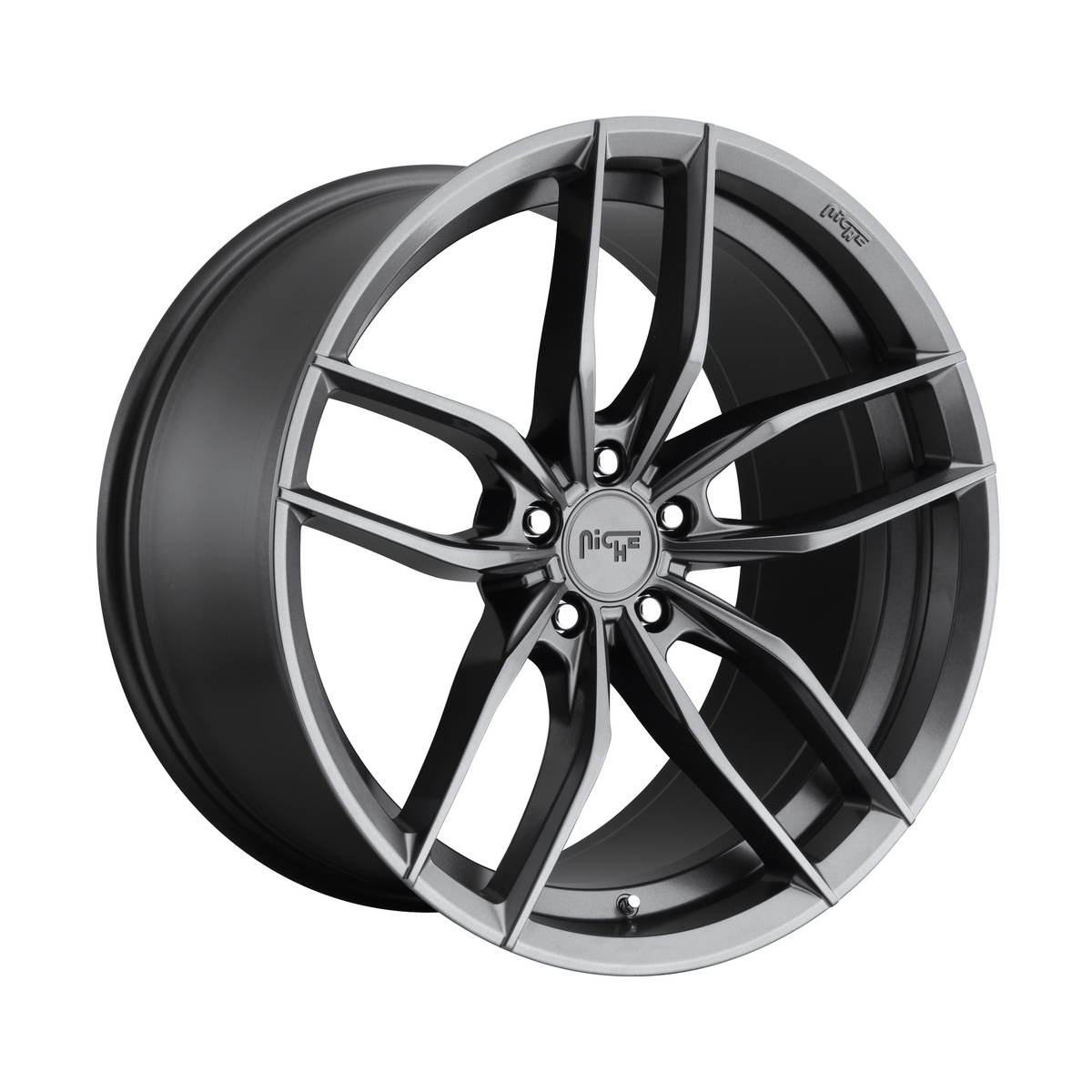 Niche 1PC M204 VOSSO 19x8.5 Matte Anthracite 5x114.3 45mm
