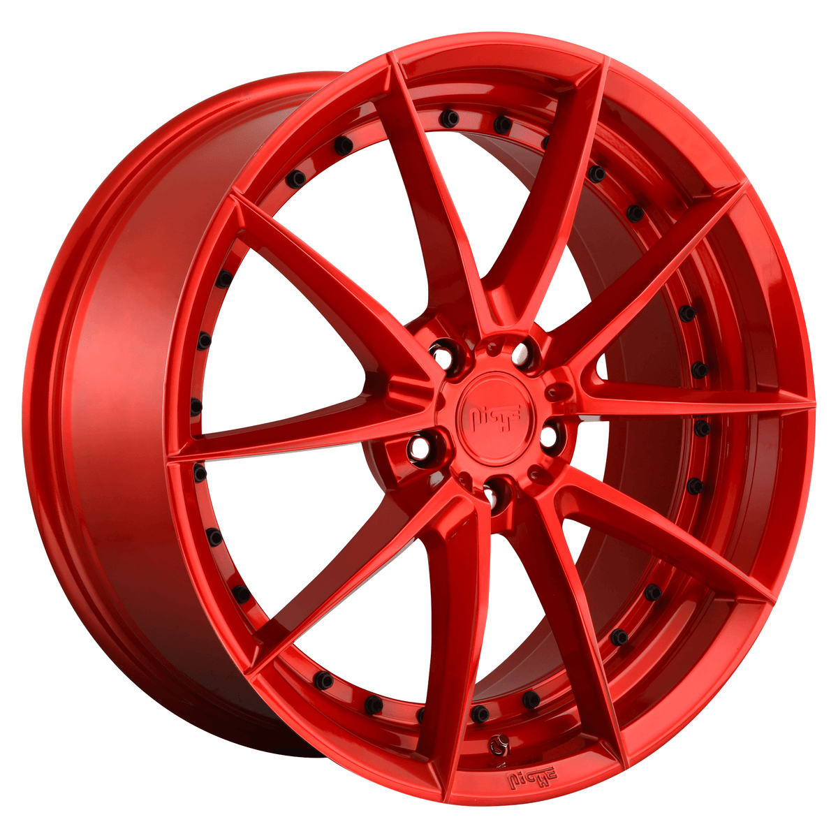 Niche 1PC M213 SECTOR 20x9 Candy Red 5x114.3 35mm