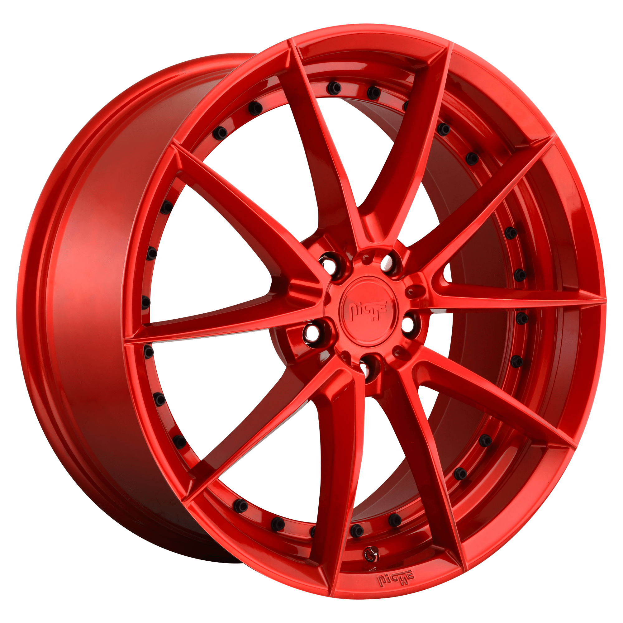 Niche 1PC M213 SECTOR 20x9 Candy Red 5x114.3 35mm