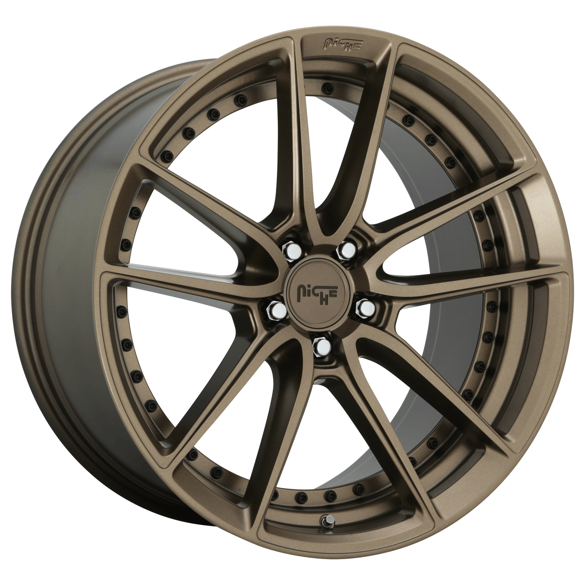 Niche 1PC M222 DFS 18x8 Matte Bronze 5x114.3 40mm