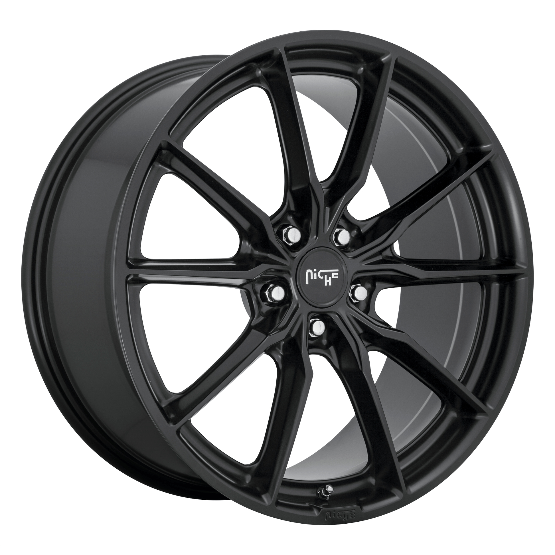 Niche 1PC M238 RAINIER 18x8 Matte Black 5x114.3 25mm