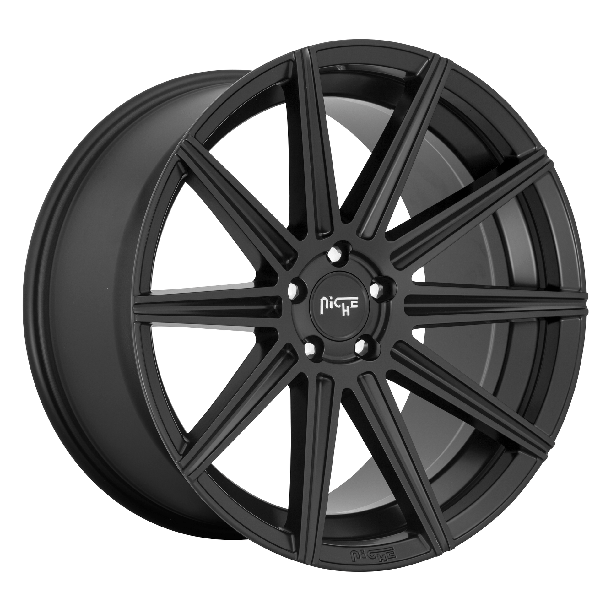 Niche 1PC M242 TIFOSI 20x10.5 Matte Black 5x114.3 40mm