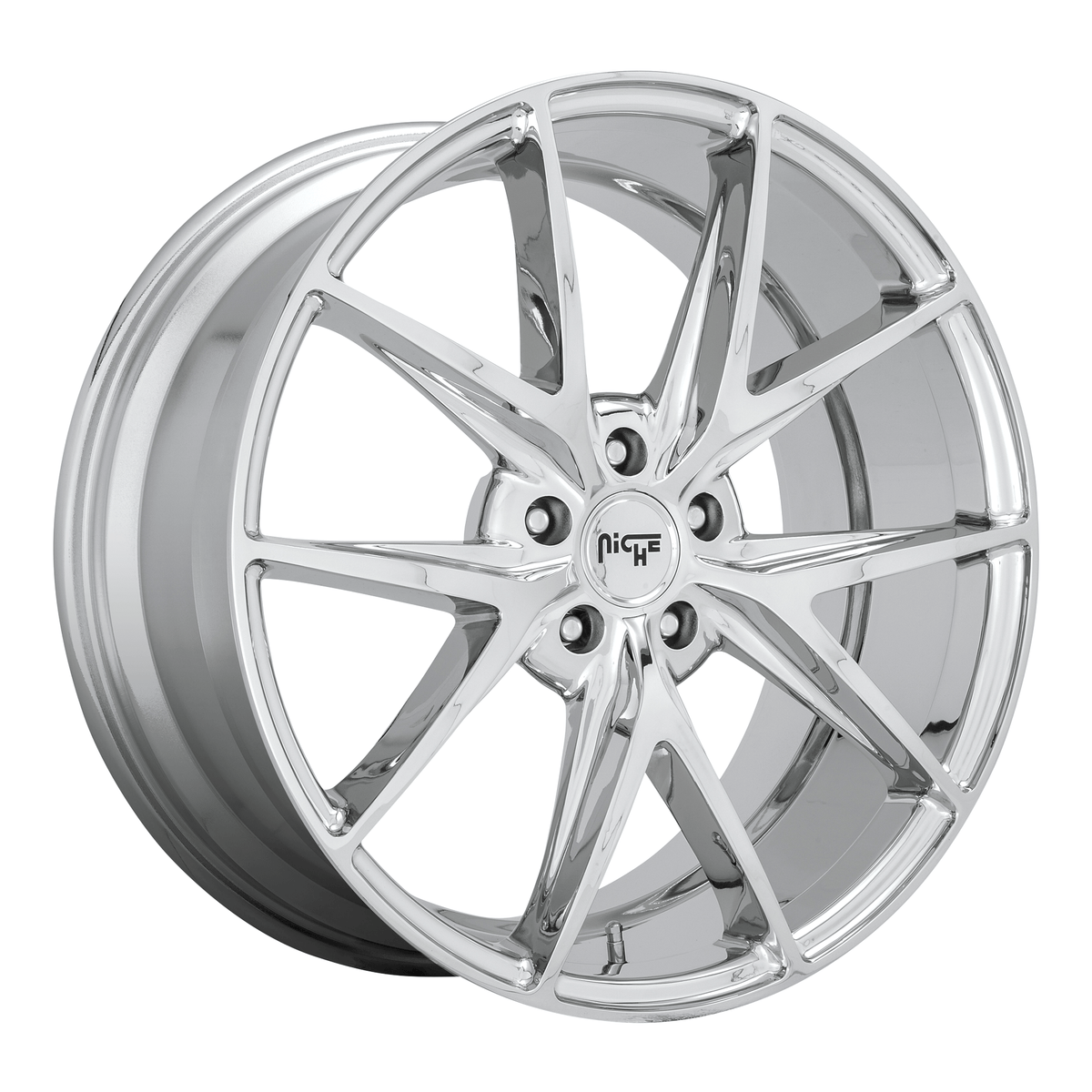 Niche 1PC M248 MISANO 18x8 Chrome 5x114.3 40mm