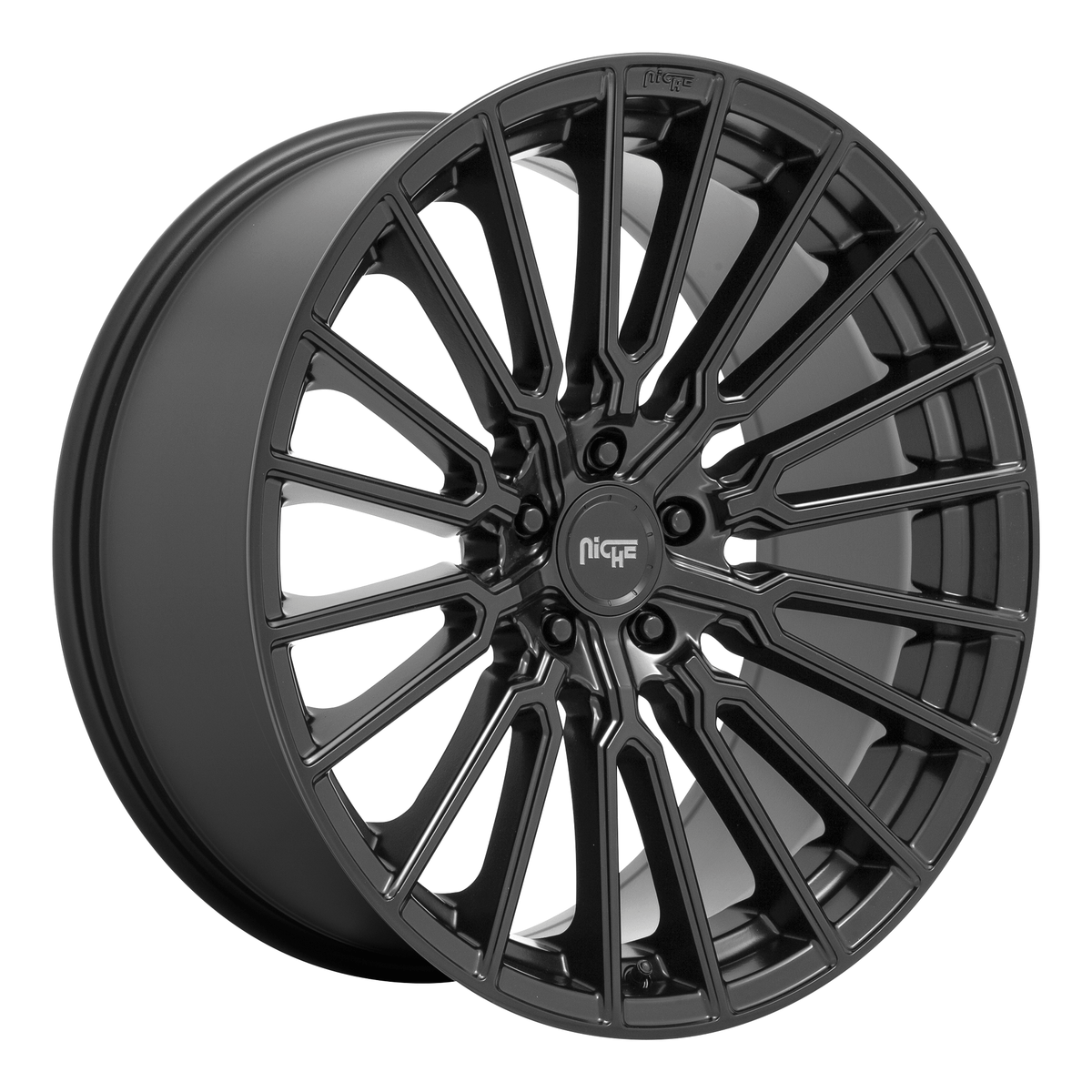 Niche 1PC M250 PREMIO 20x9 Matte Black 5x114.3 35mm