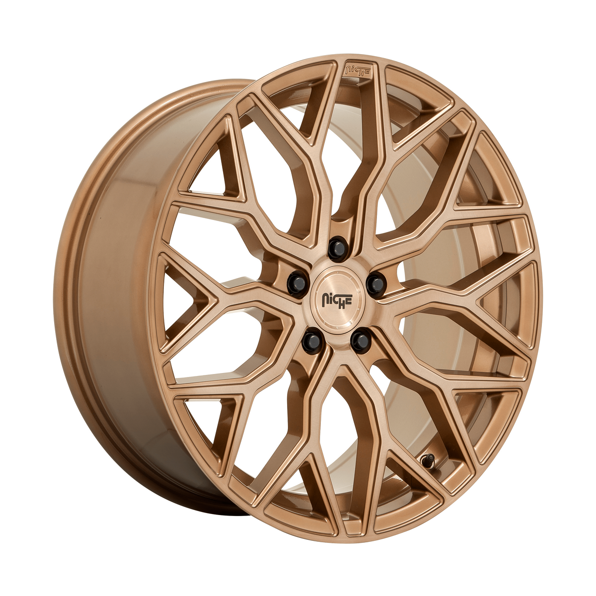 Niche 1PC M263 MAZZANTI 19x9.5 Bronze Brushed 5x114.3 35mm