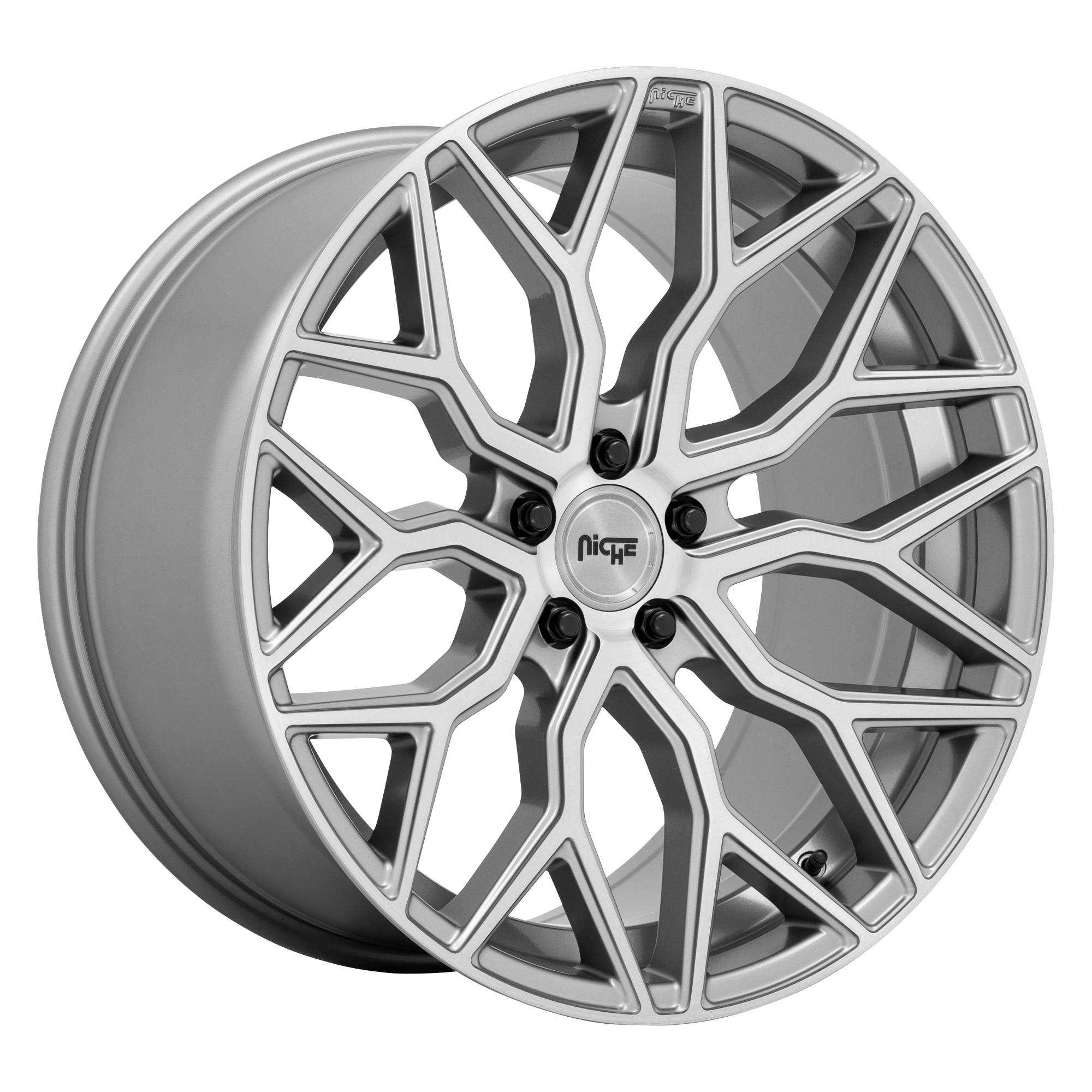 Niche 1PC M265 MAZZANTI 20x10.5 Anthracite Brushed 5x114.3 40mm