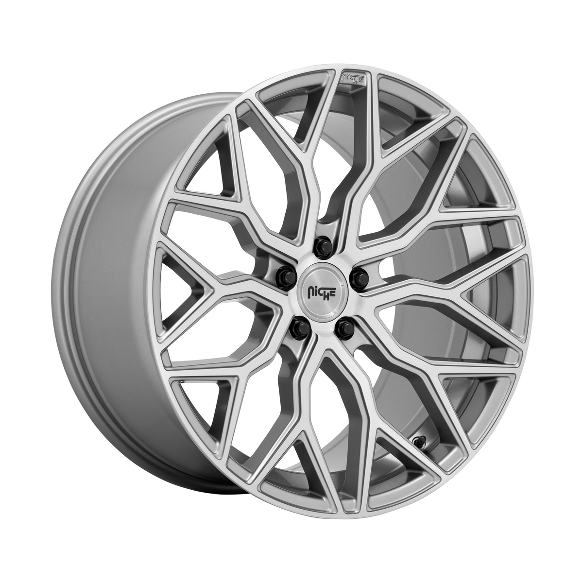 Niche 1PC M265 MAZZANTI 20x10.5 Anthracite Brushed 5x114.3 40mm