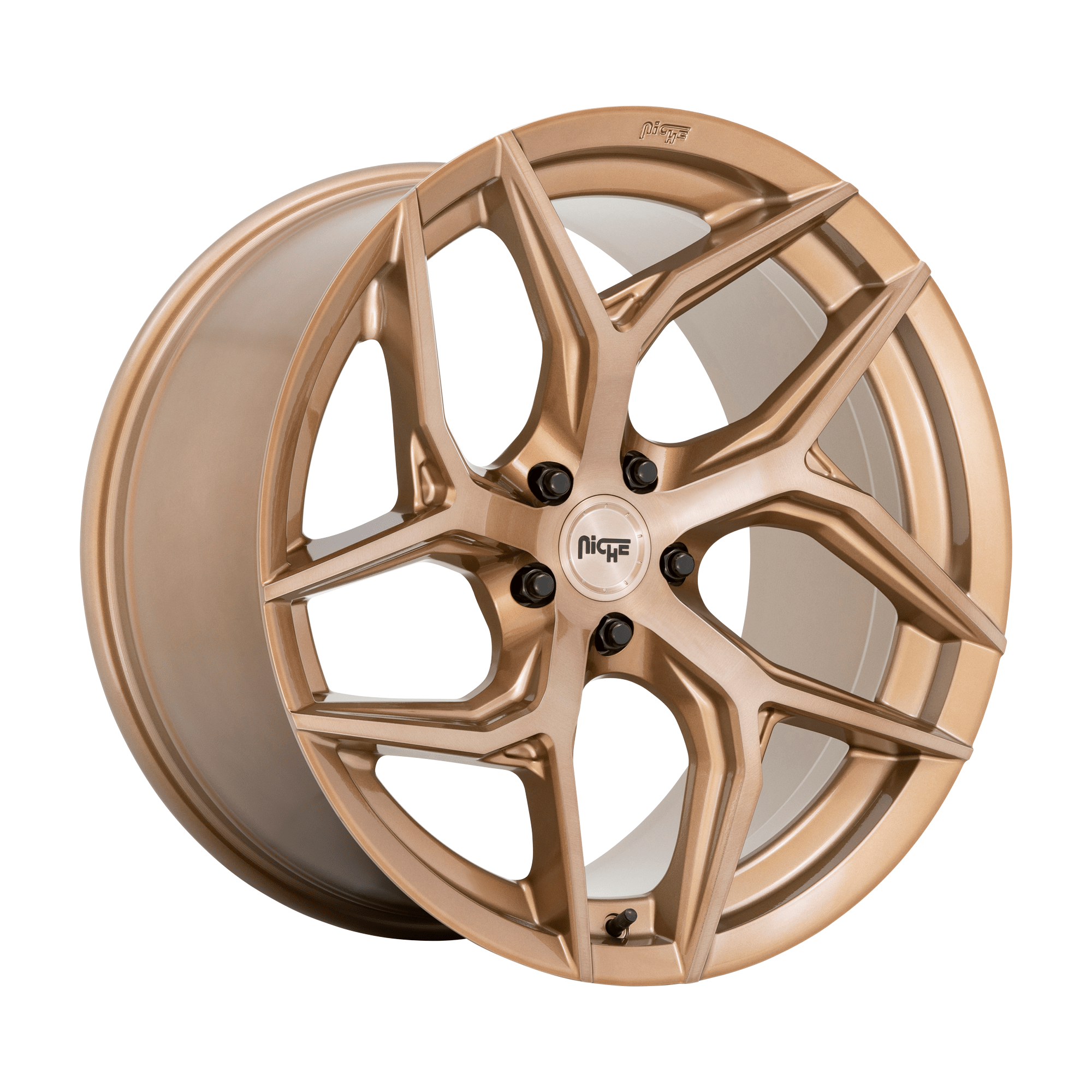 Niche 1PC M267 TORSION 20x10.5 Platinum Bronze 5x114.3 40mm
