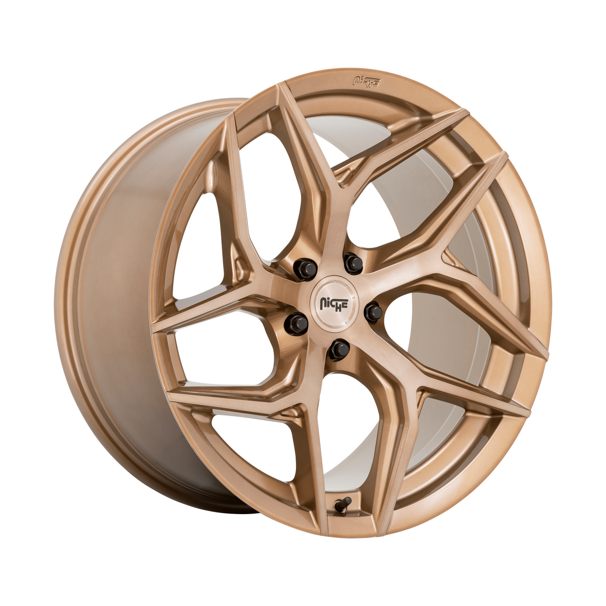 Niche 1PC M267 TORSION 20x10.5 Platinum Bronze 5x114.3 40mm