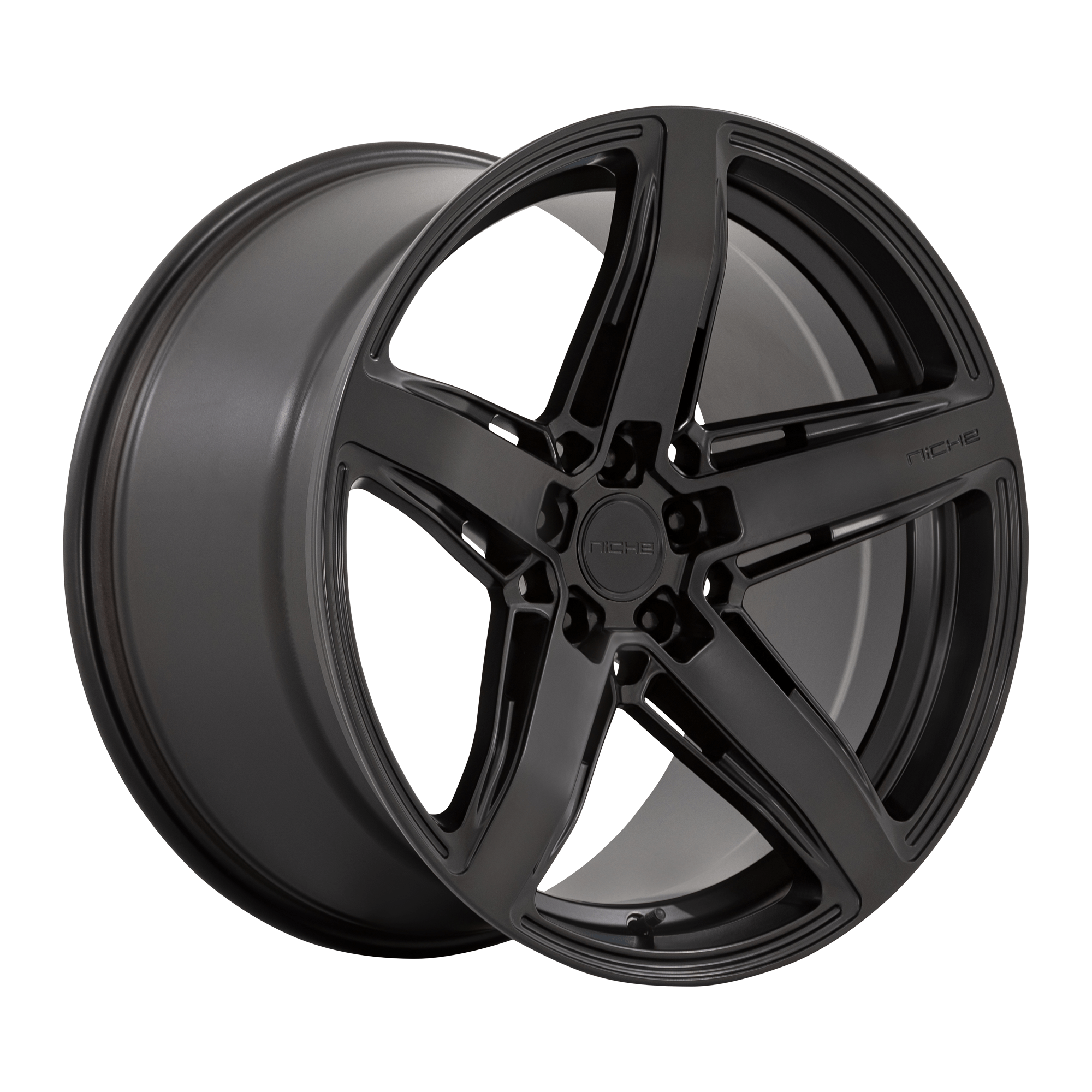 Niche 1PC M269 TERAMO 20x10.5 Matte Black 5x114.3 20mm