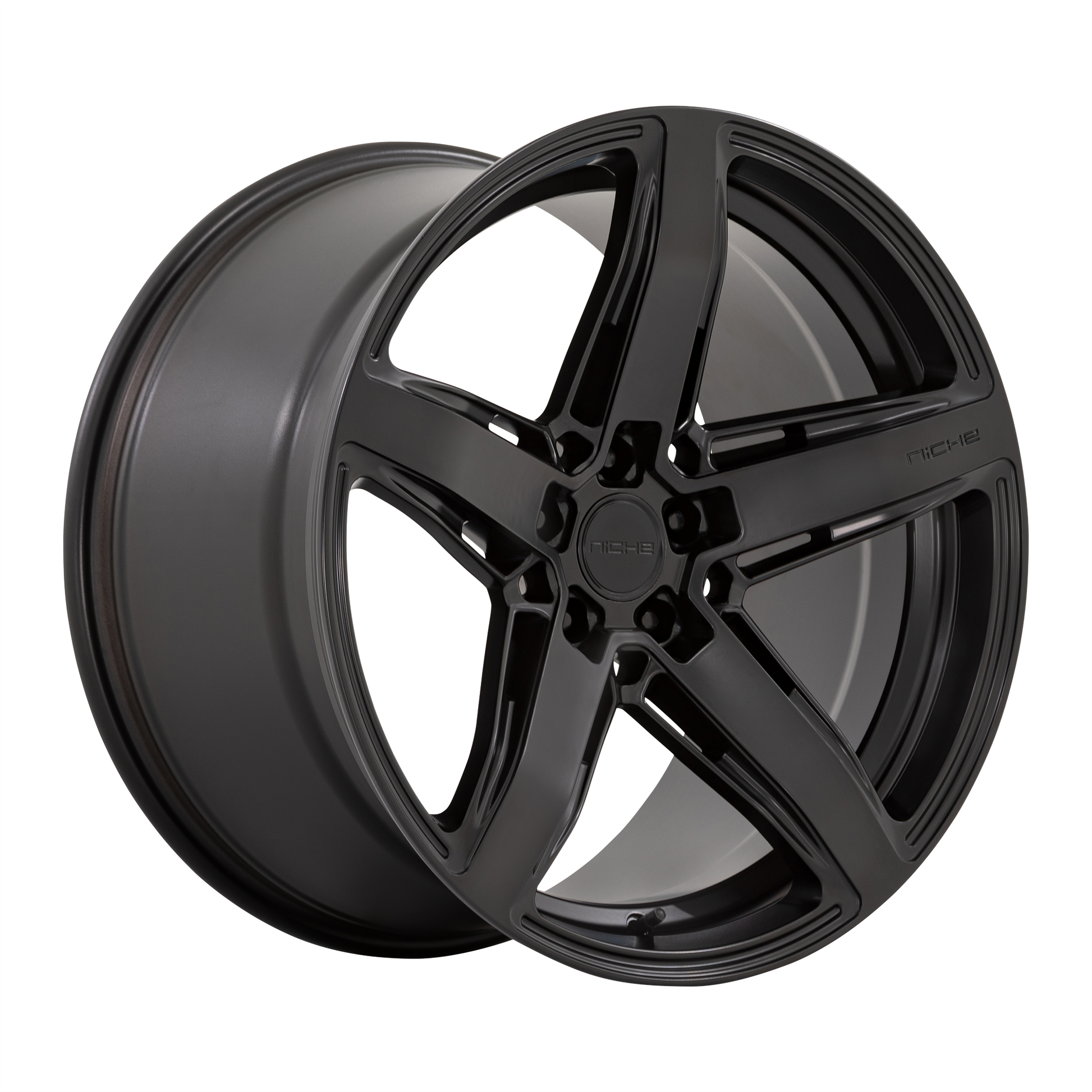 Niche 1PC M269 TERAMO 20x11 Matte Black 5x114.3 45mm