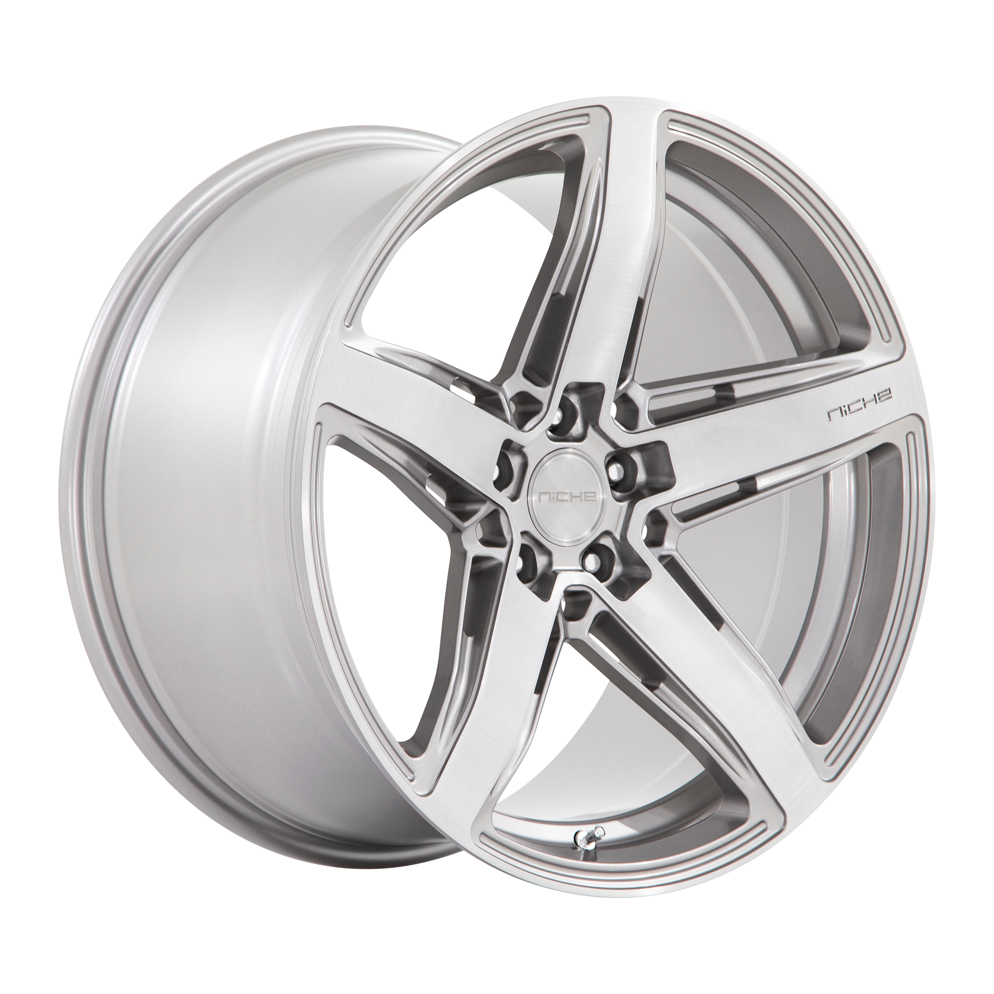 Niche 1PC M270 TERAMO 20x10.5 Anthracite Brushed Face Tint 5x114.3 20mm