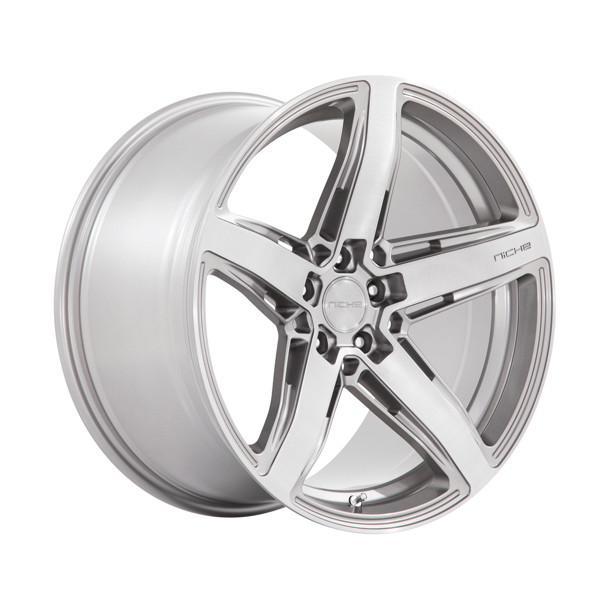 Niche 1PC M270 TERAMO 20x9.5 Anthracite Brushed Face Tint 5x114.3 35mm